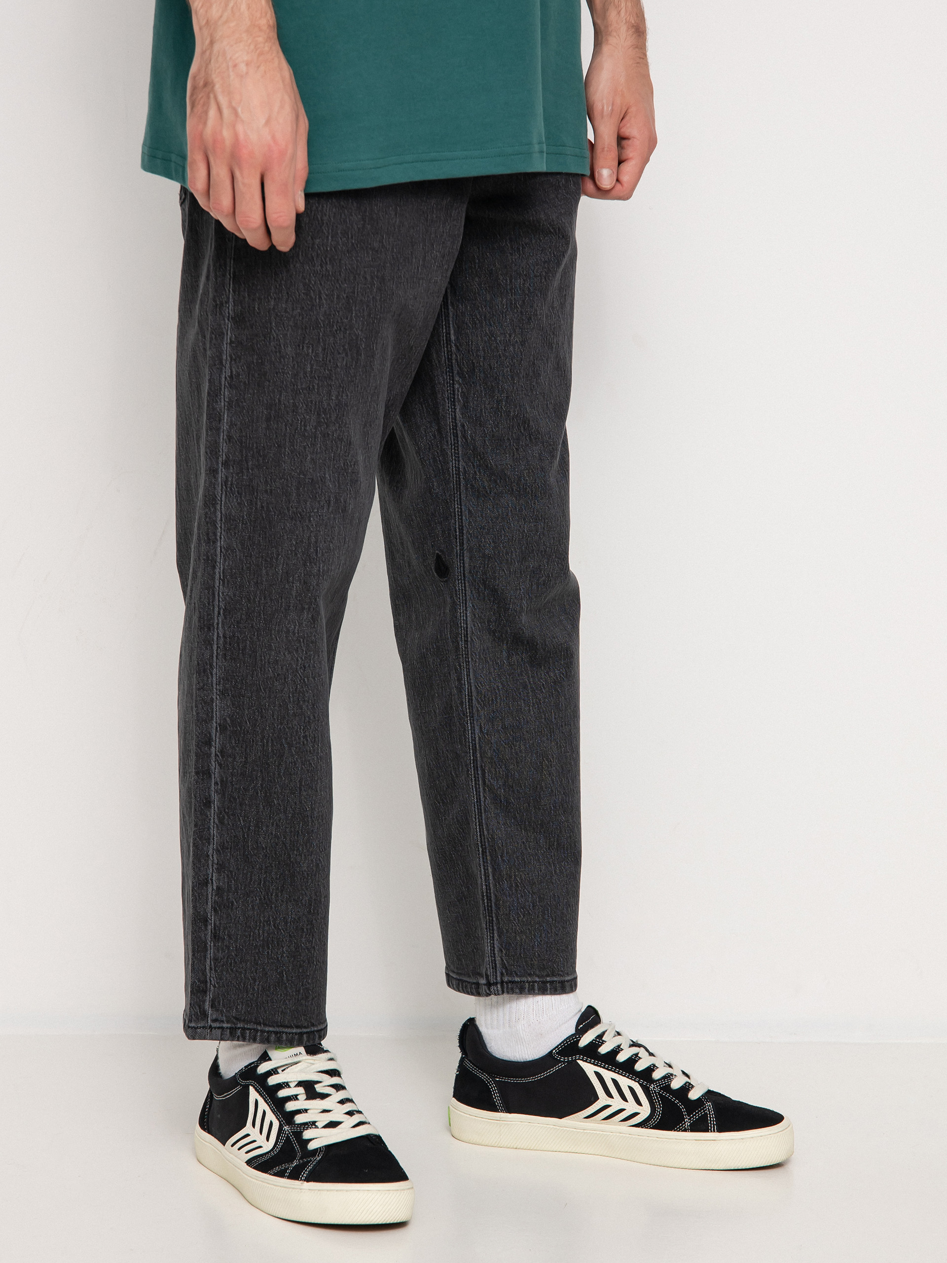 Spodnie Volcom Modown Tapered Denim (stoney black)