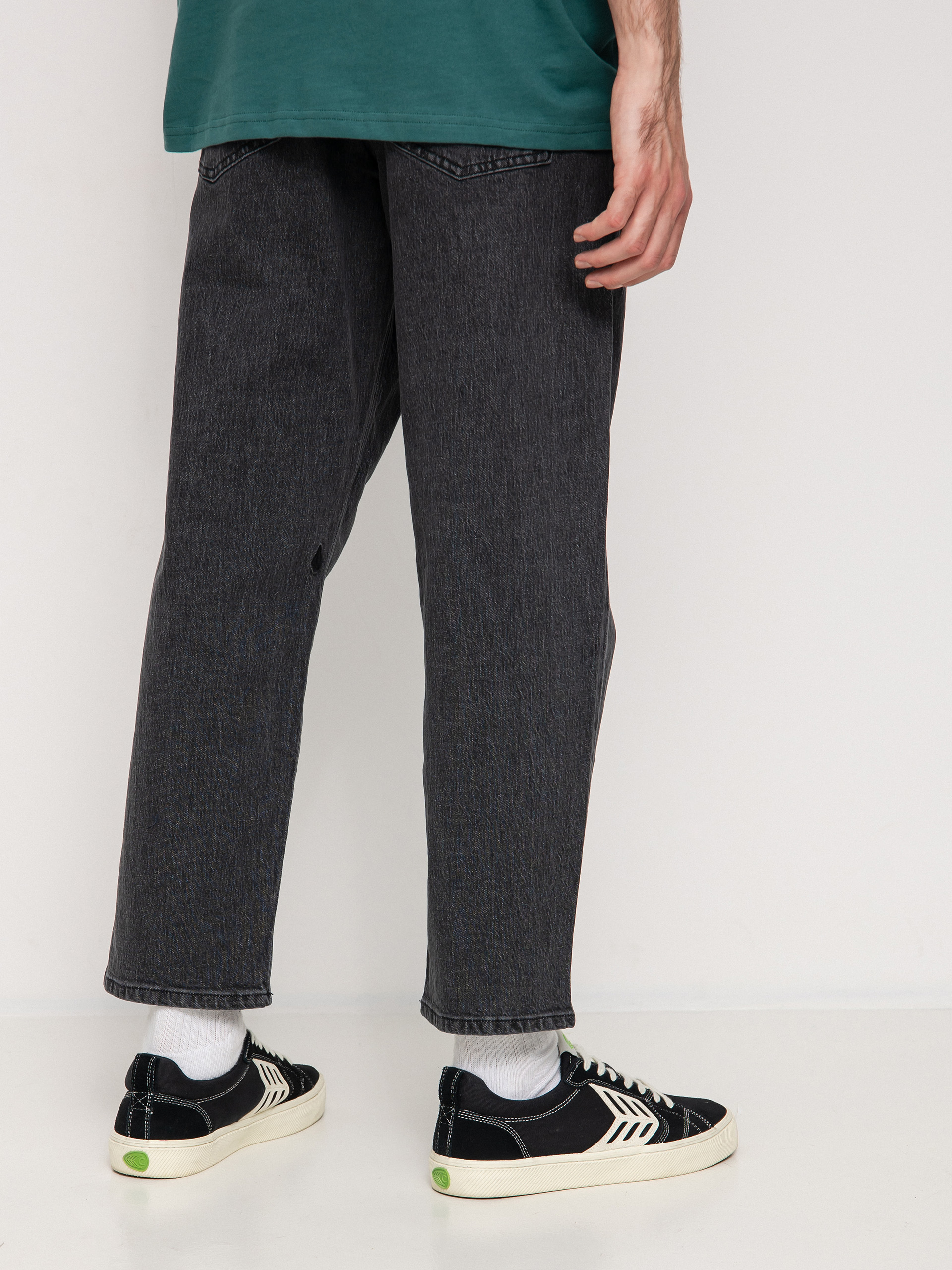 Spodnie Volcom Modown Tapered Denim (stoney black)