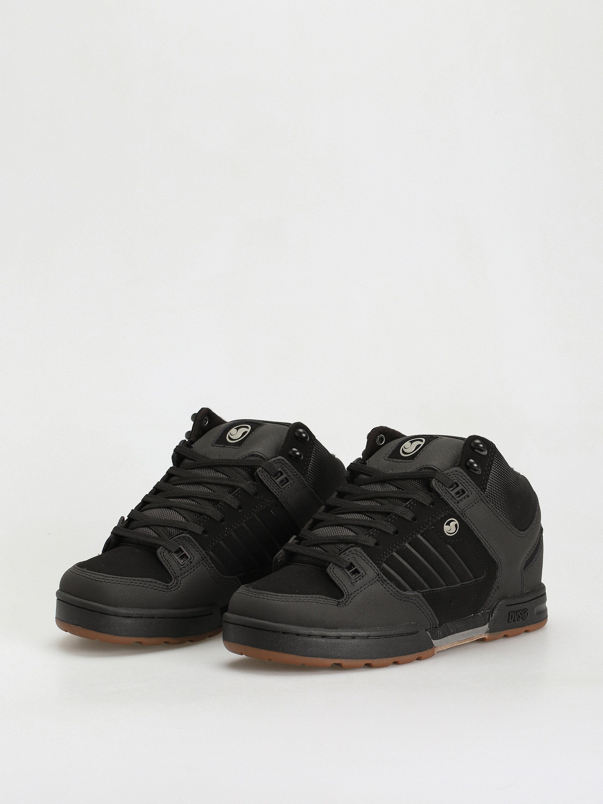 Buty DVS Militia Boot (black black gum nubuck)