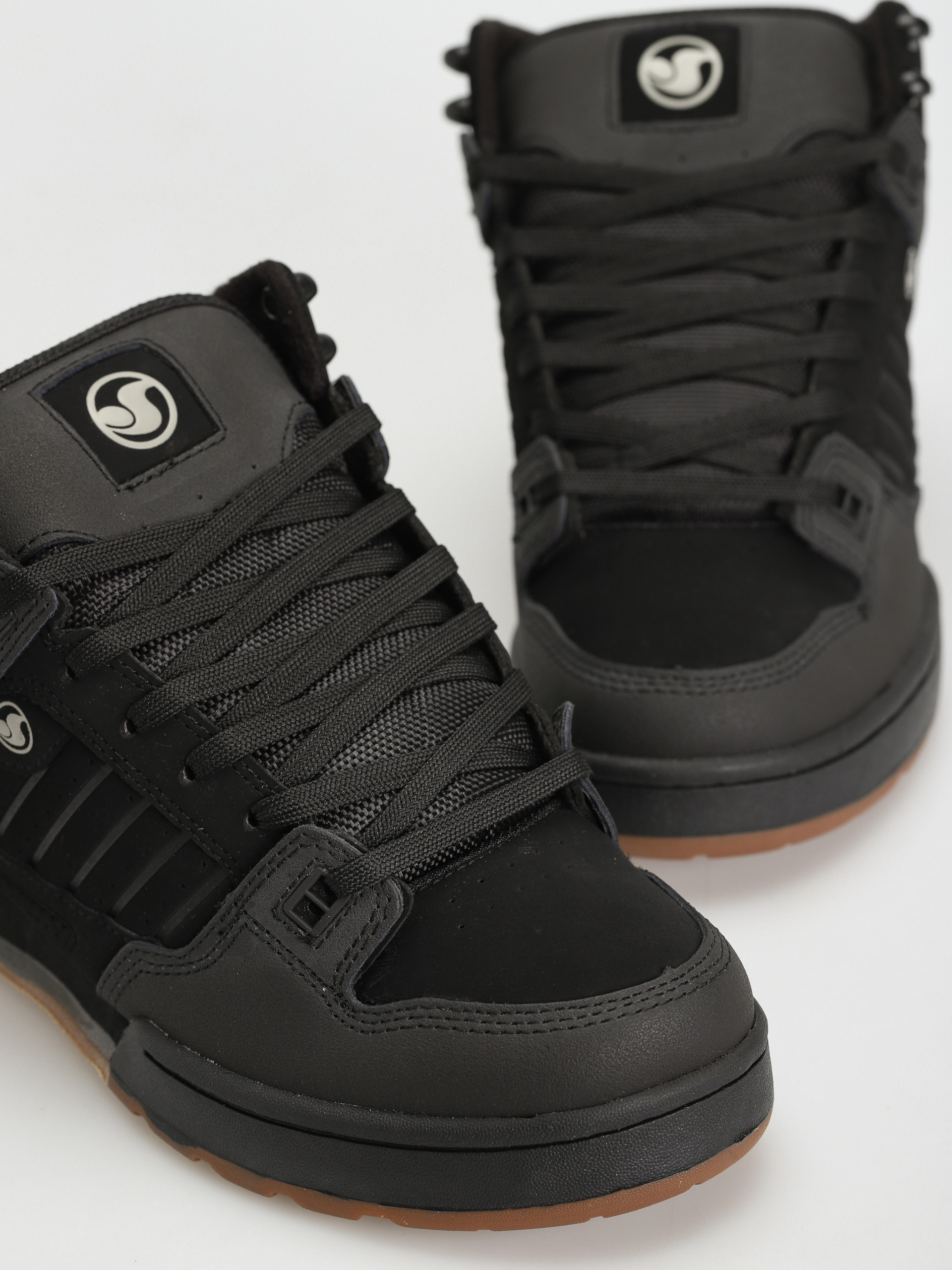 Buty DVS Militia Boot (black black gum nubuck)