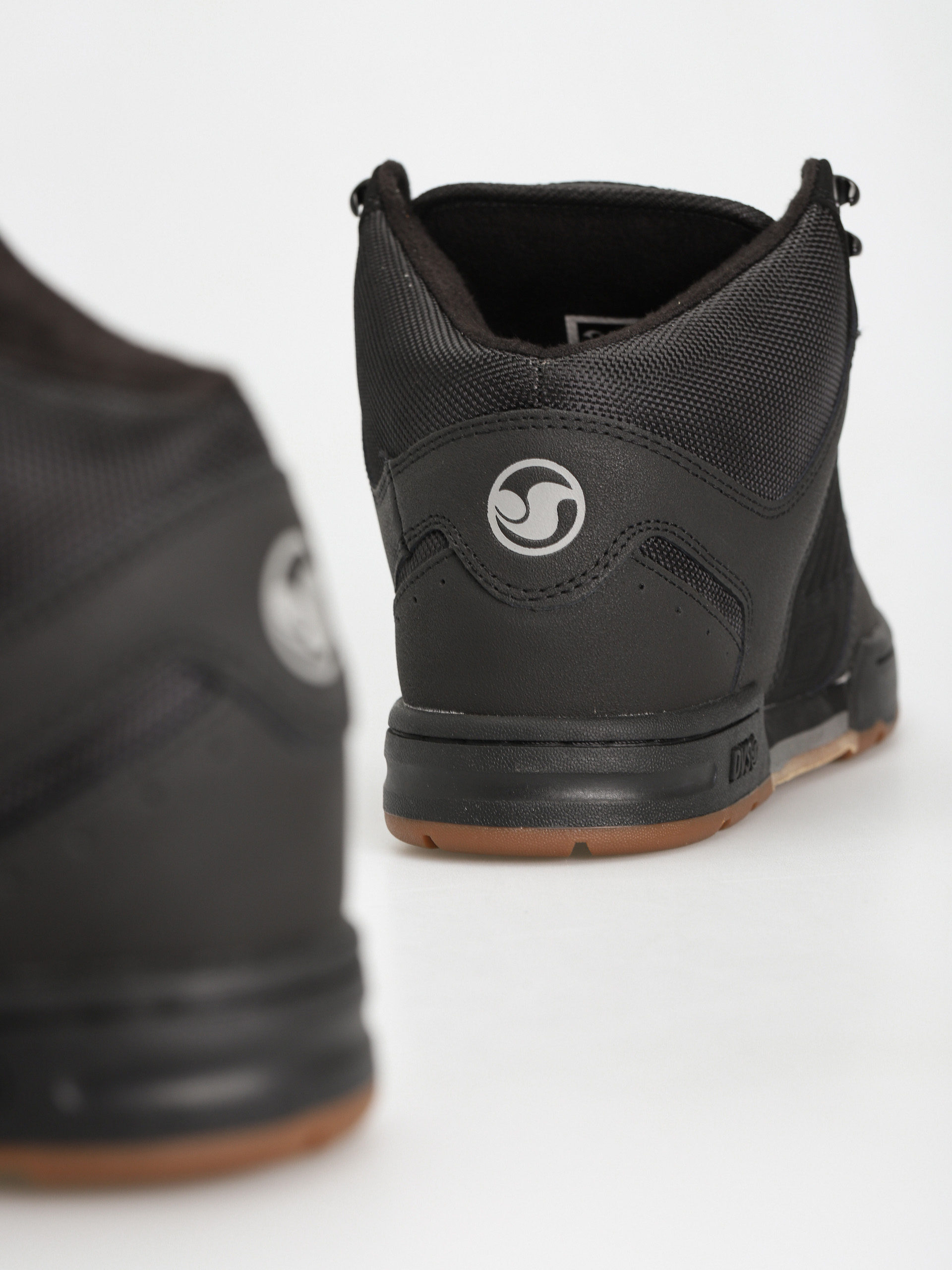 Buty DVS Militia Boot (black black gum nubuck)