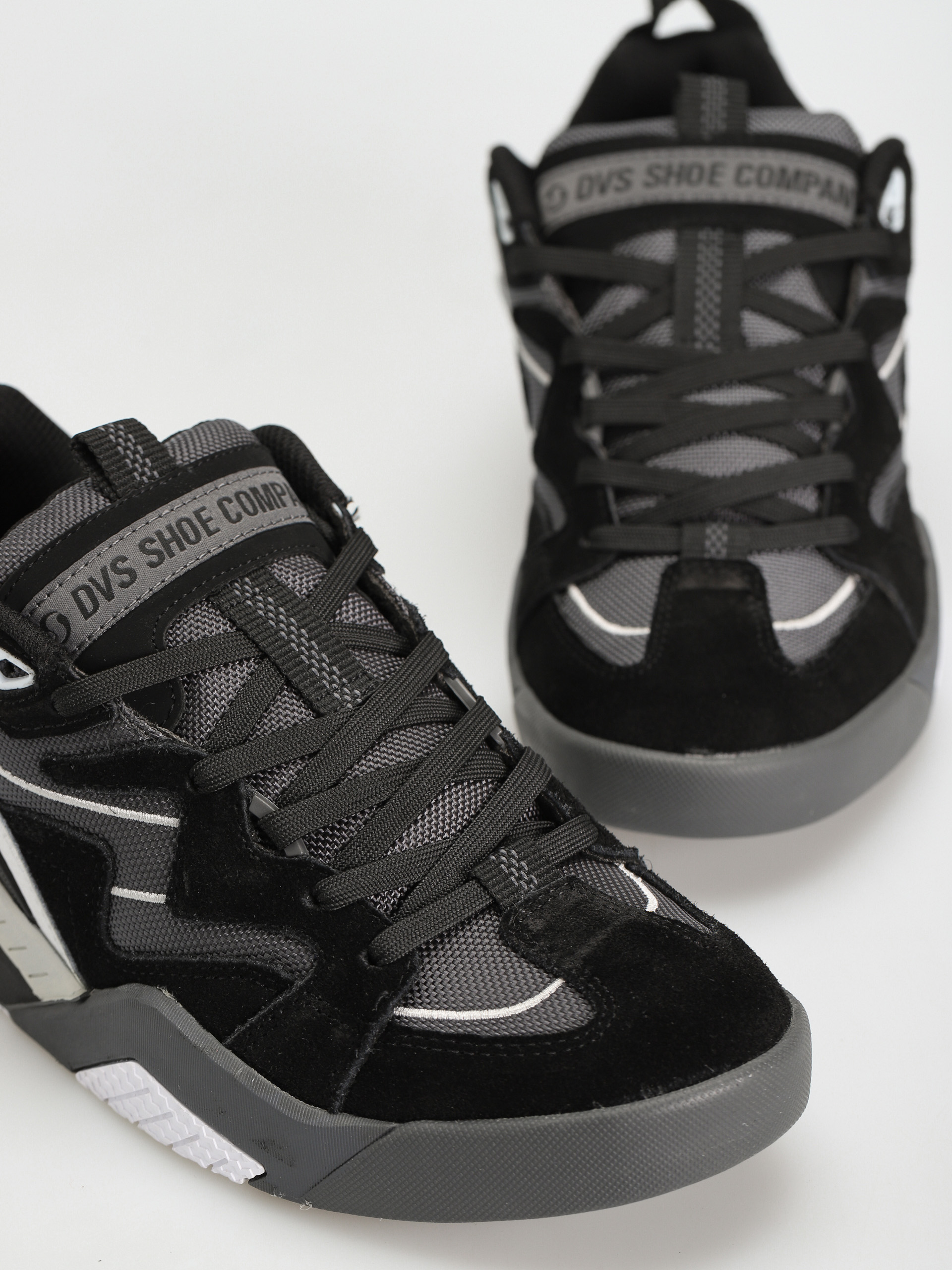Buty DVS Devious (black charcoal white suede)