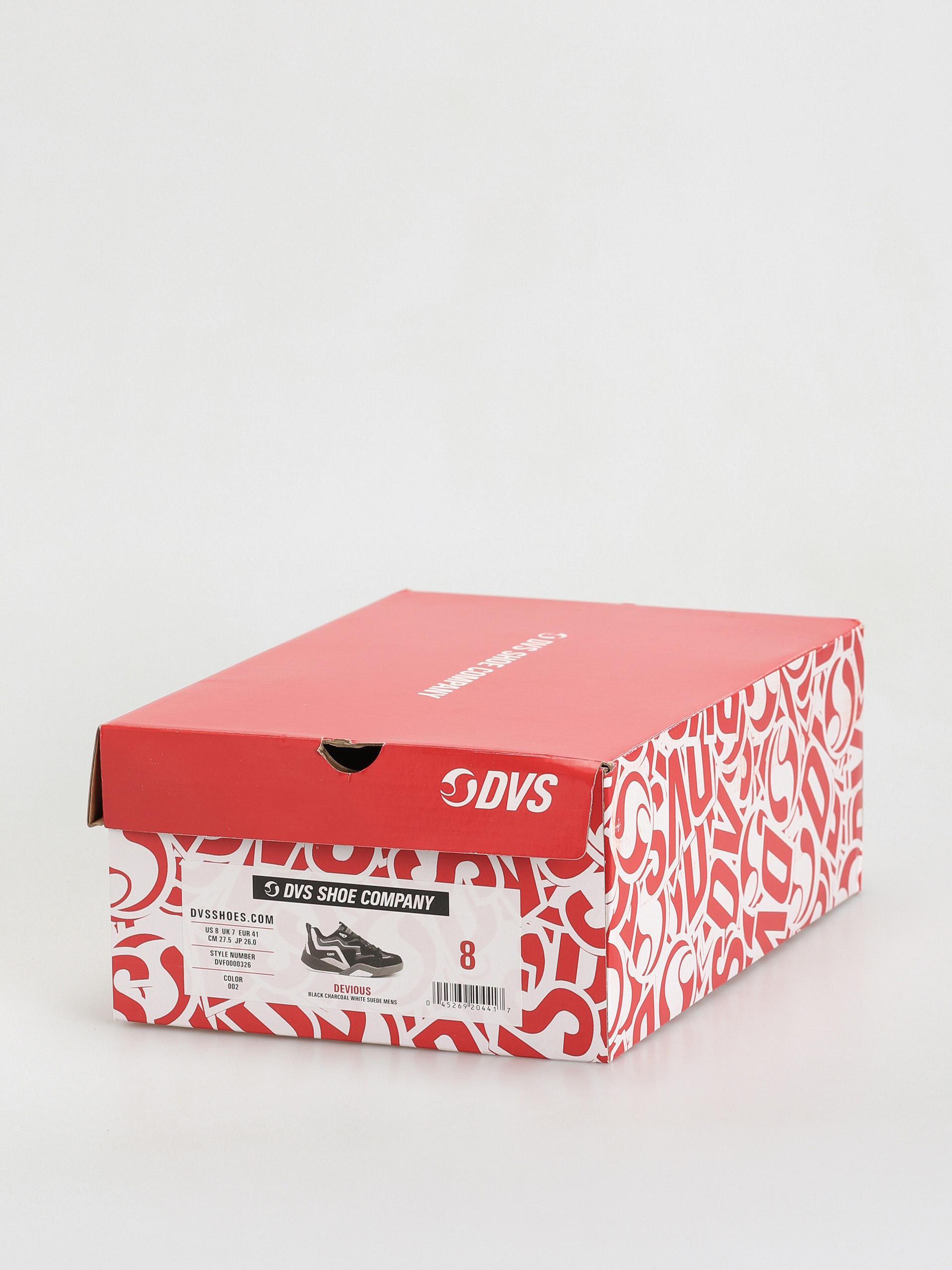 Buty DVS Devious (black charcoal white suede)