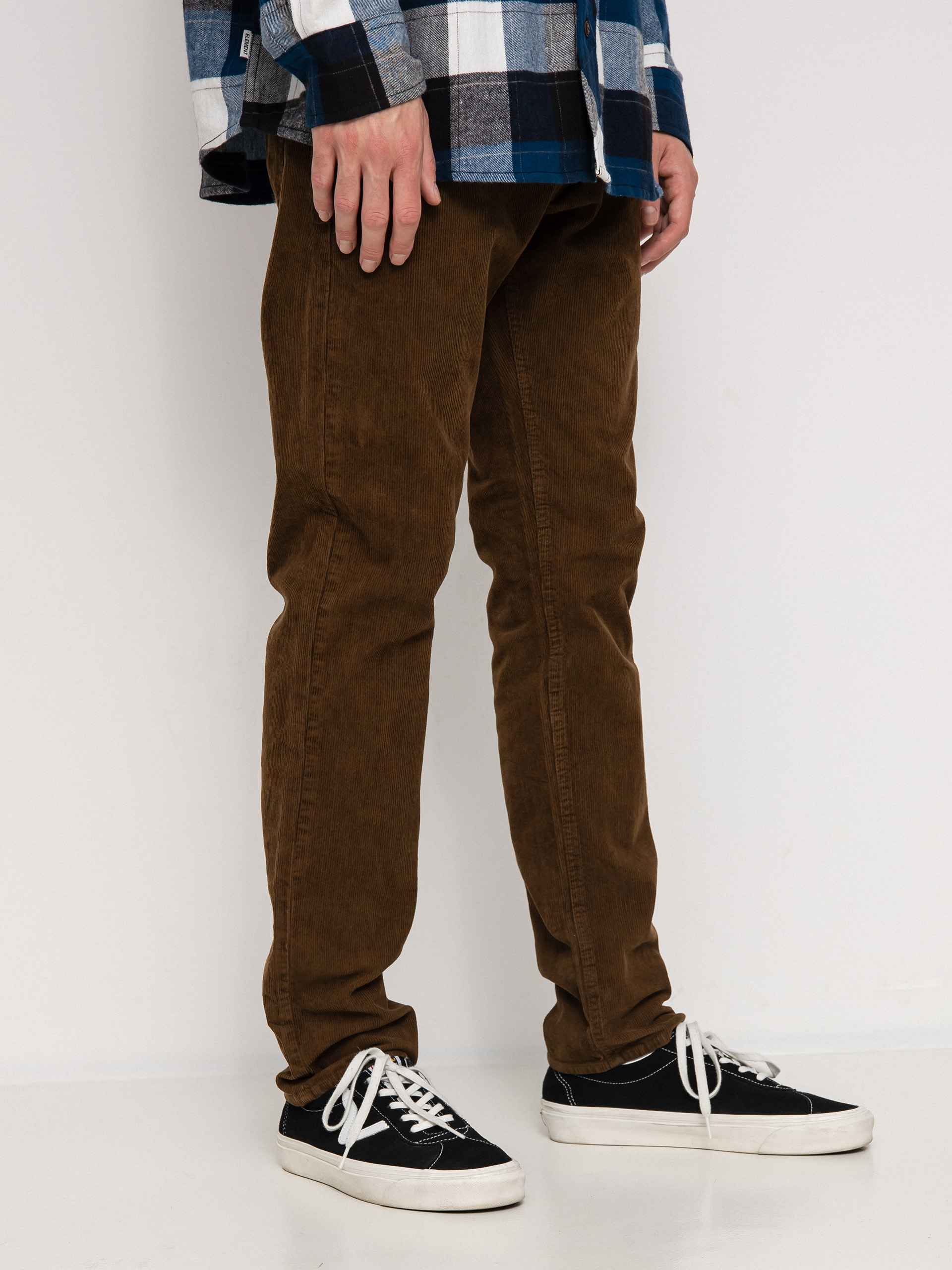 Spodnie RVCA Daggers Pigment Cord (bombay brown)