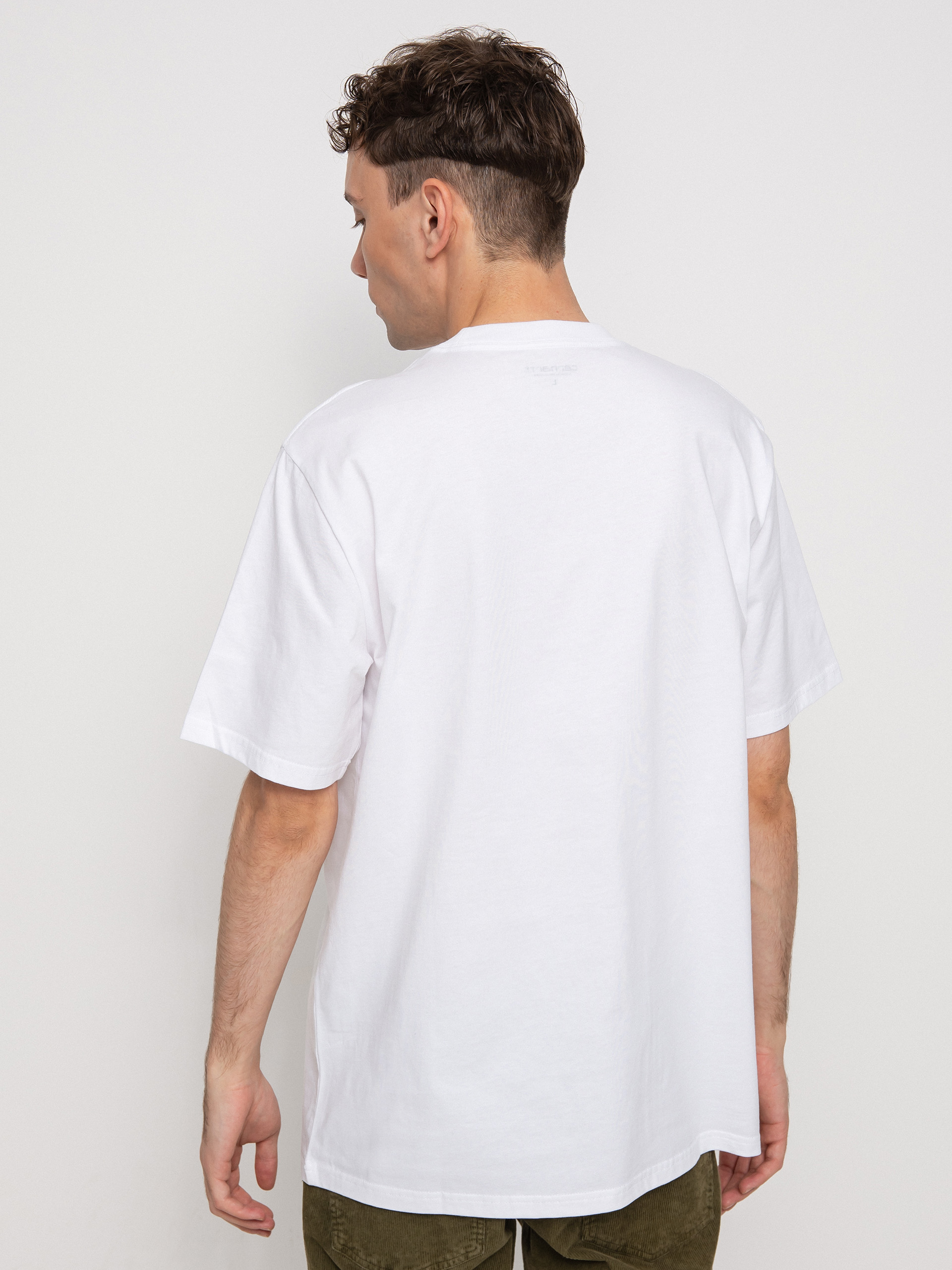 T-shirt Carhartt WIP Piece Of Work (white/black)