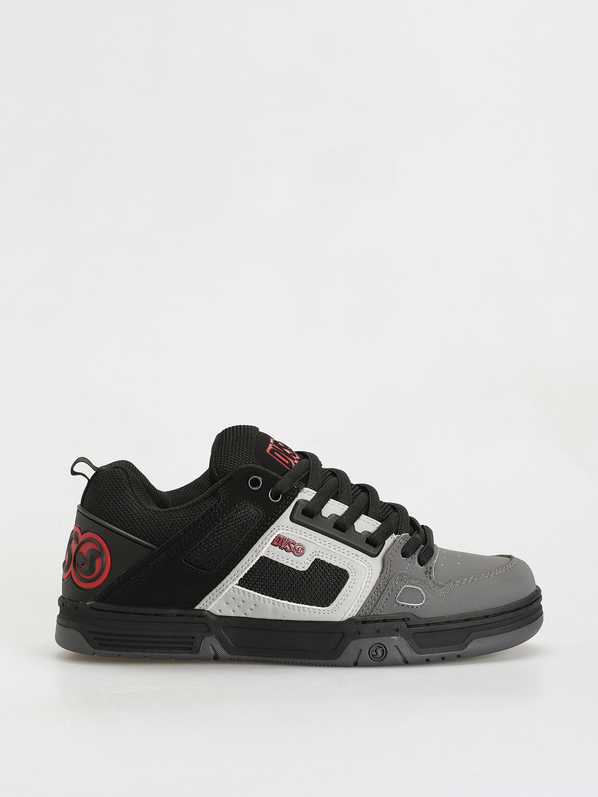 Buty DVS Comanche (black gray red nubuck)