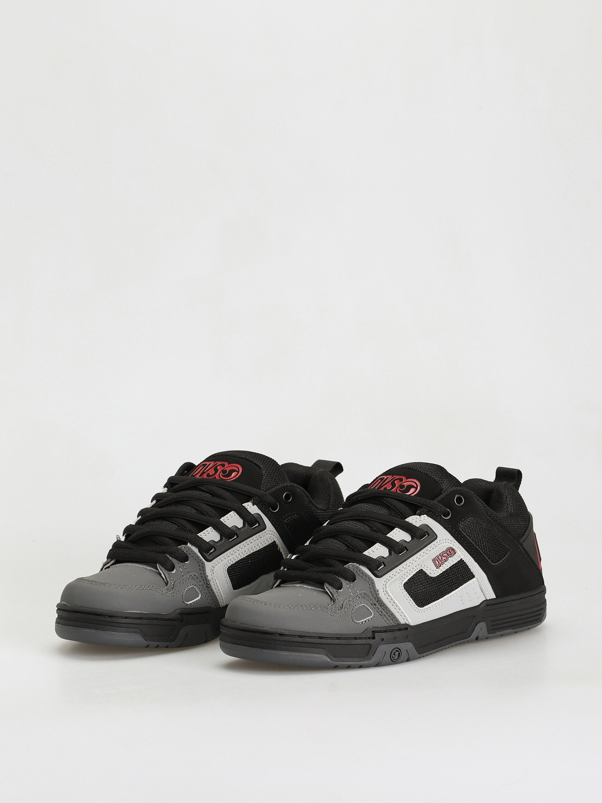 Buty DVS Comanche (black gray red nubuck)