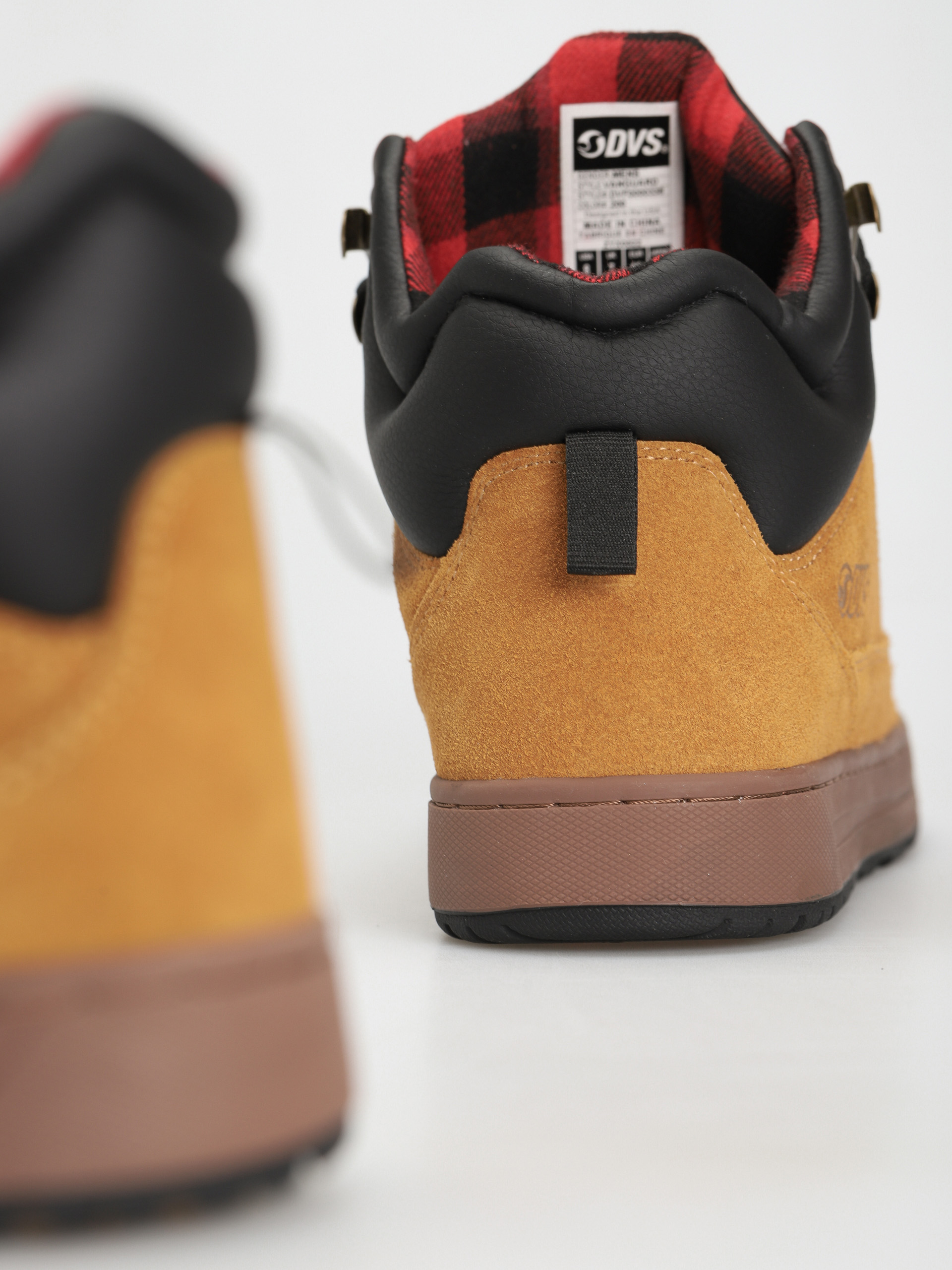 Buty DVS Vanguard (chamois black red suede)
