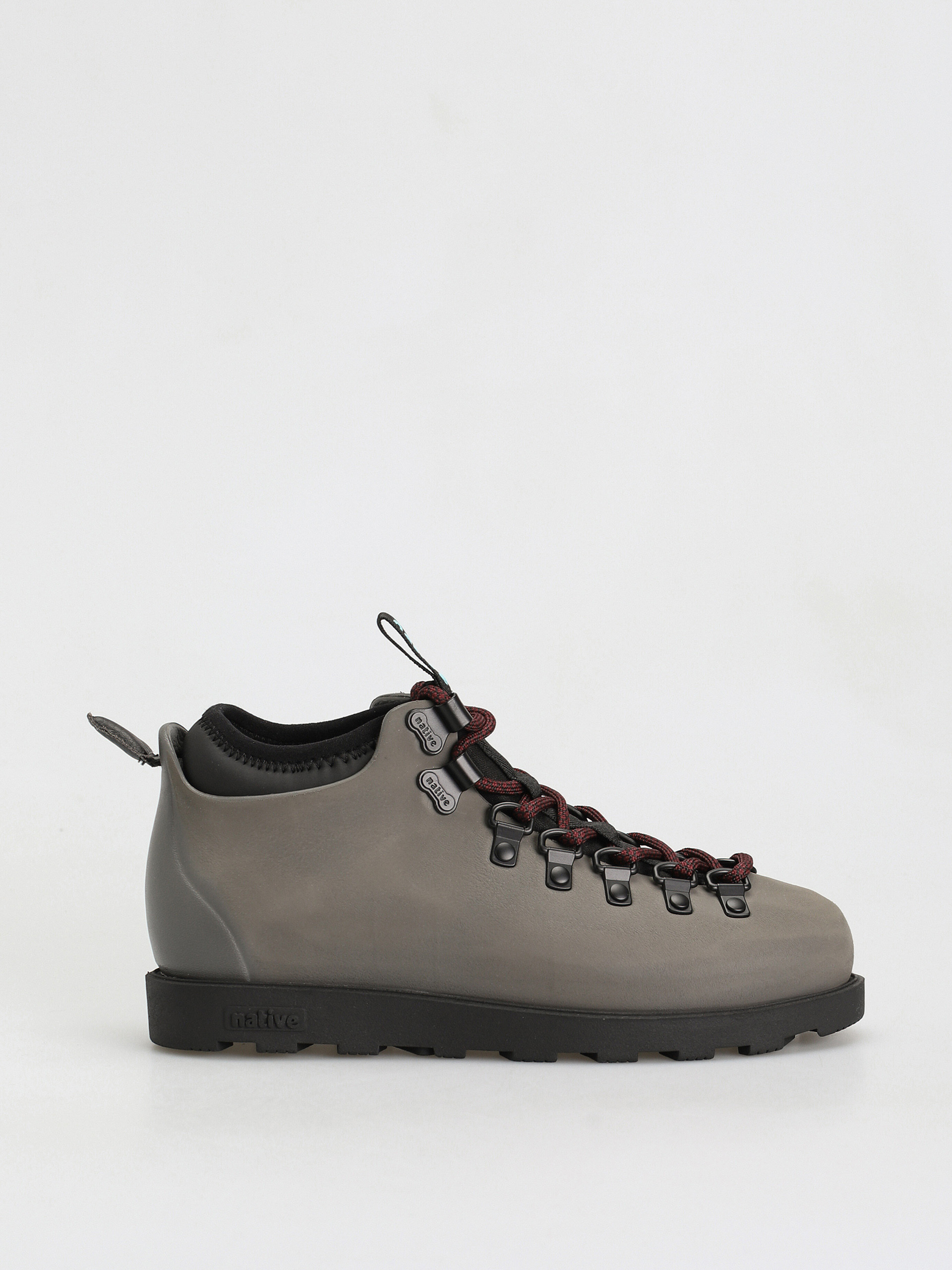 Buty zimowe Native Fitzsimmons Citylite (full metal grey/jiffy black/tart red laces)