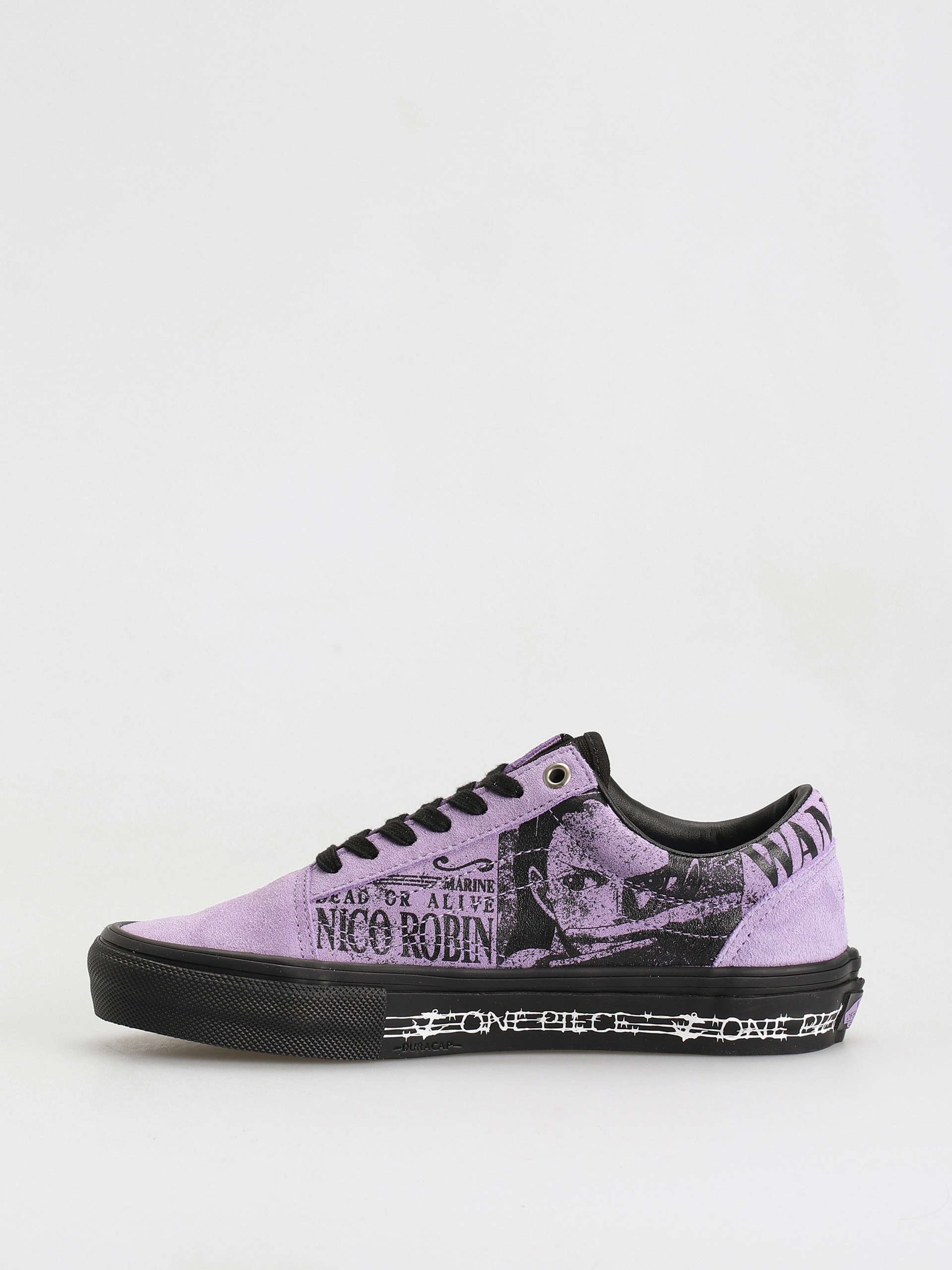 Buty Vans X One Piece Skate Old Skool (wanted nico robin purple)