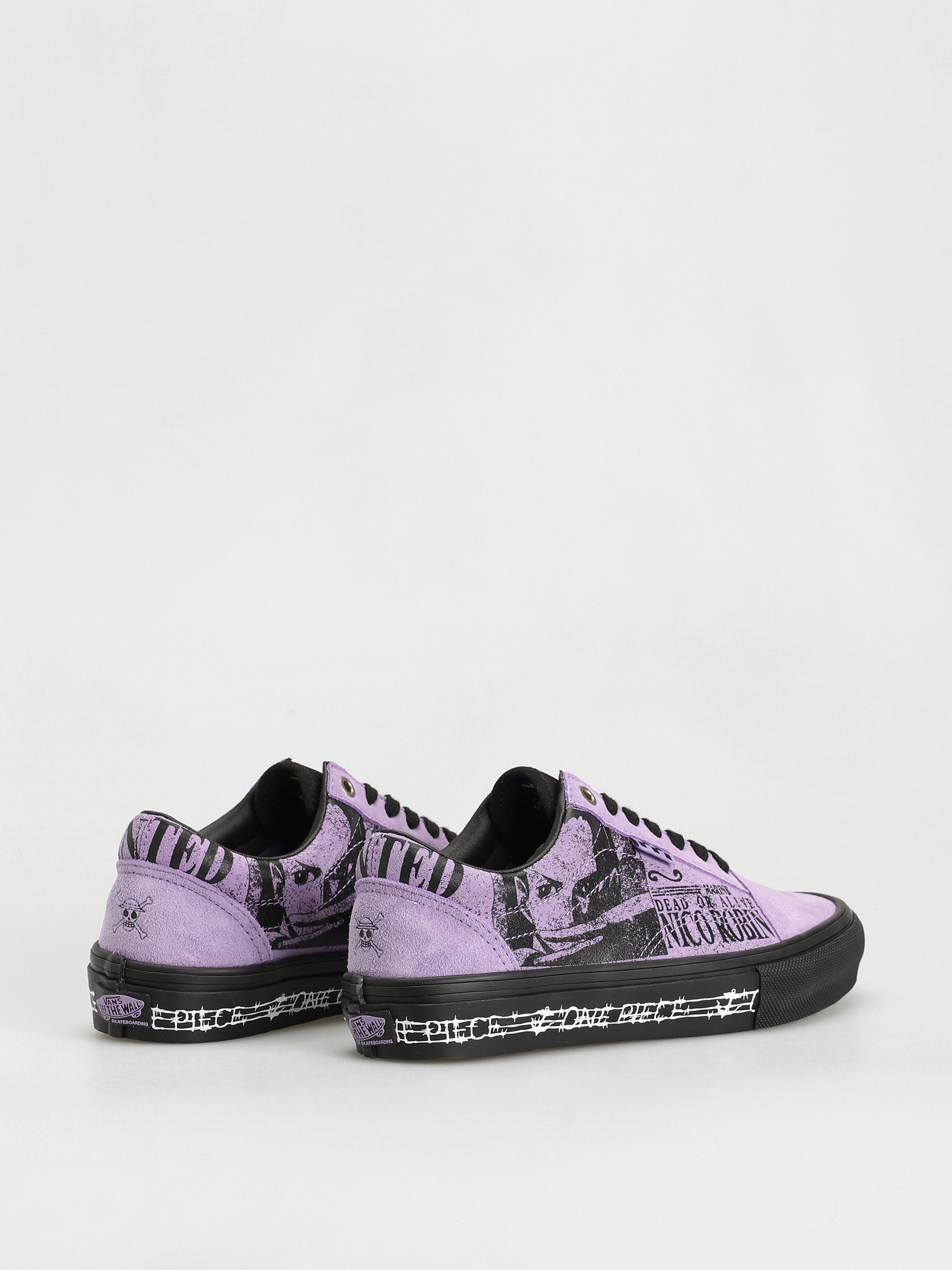 Buty Vans X One Piece Skate Old Skool (wanted nico robin purple)