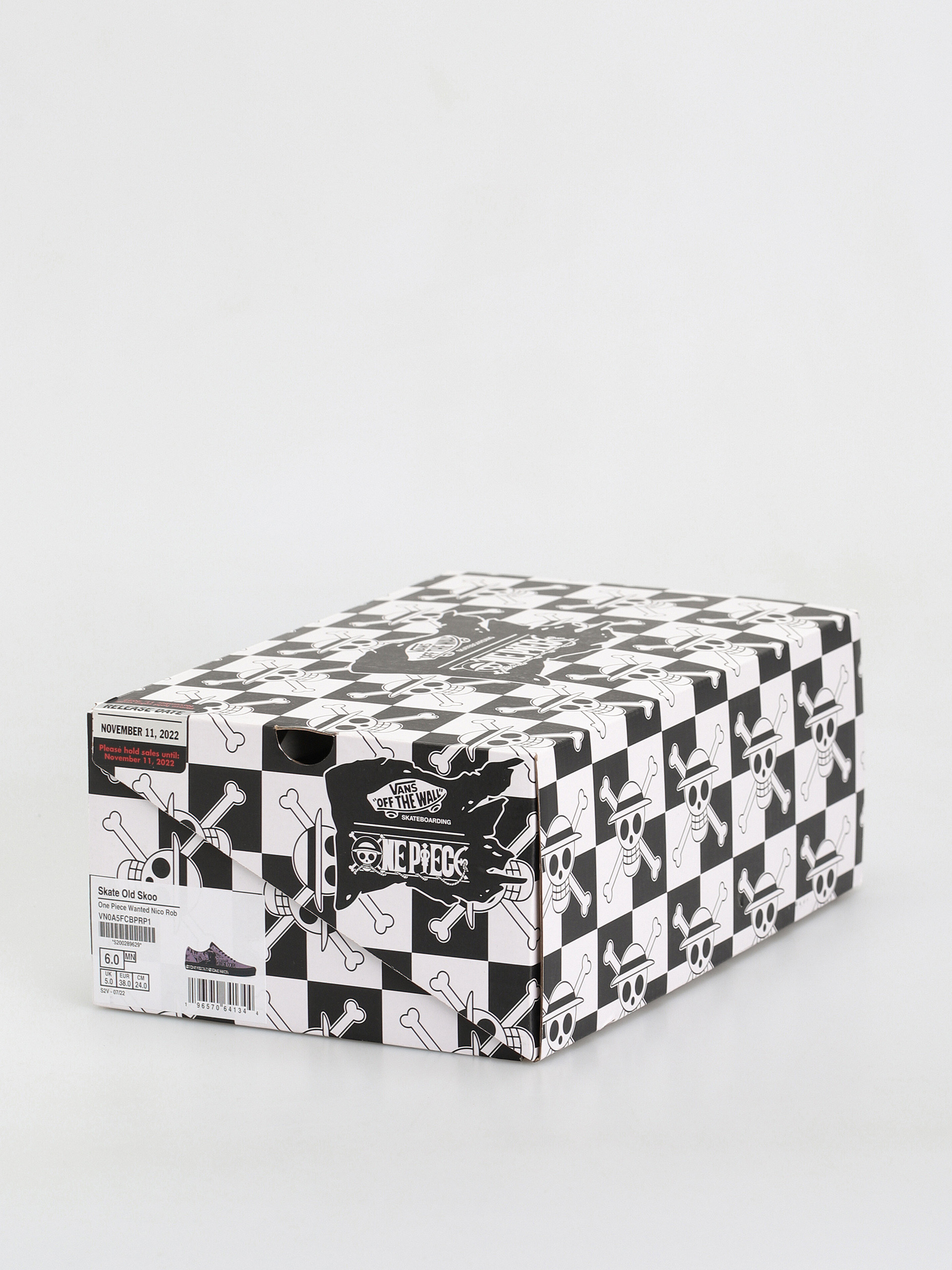 Buty Vans X One Piece Skate Old Skool (wanted nico robin purple)