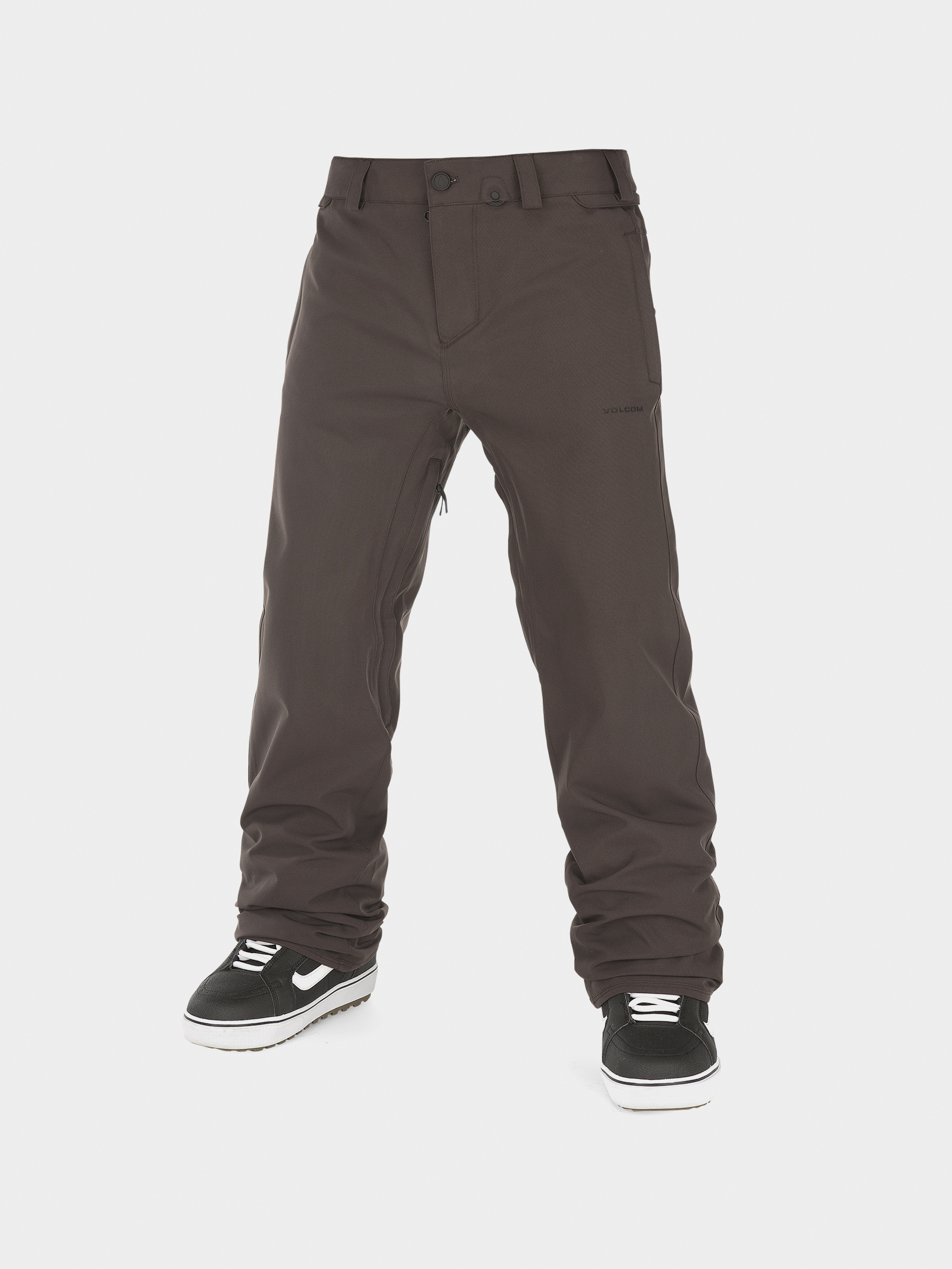 Męskie Spodnie snowboardowe Volcom Freakin Snow Chino (brown)