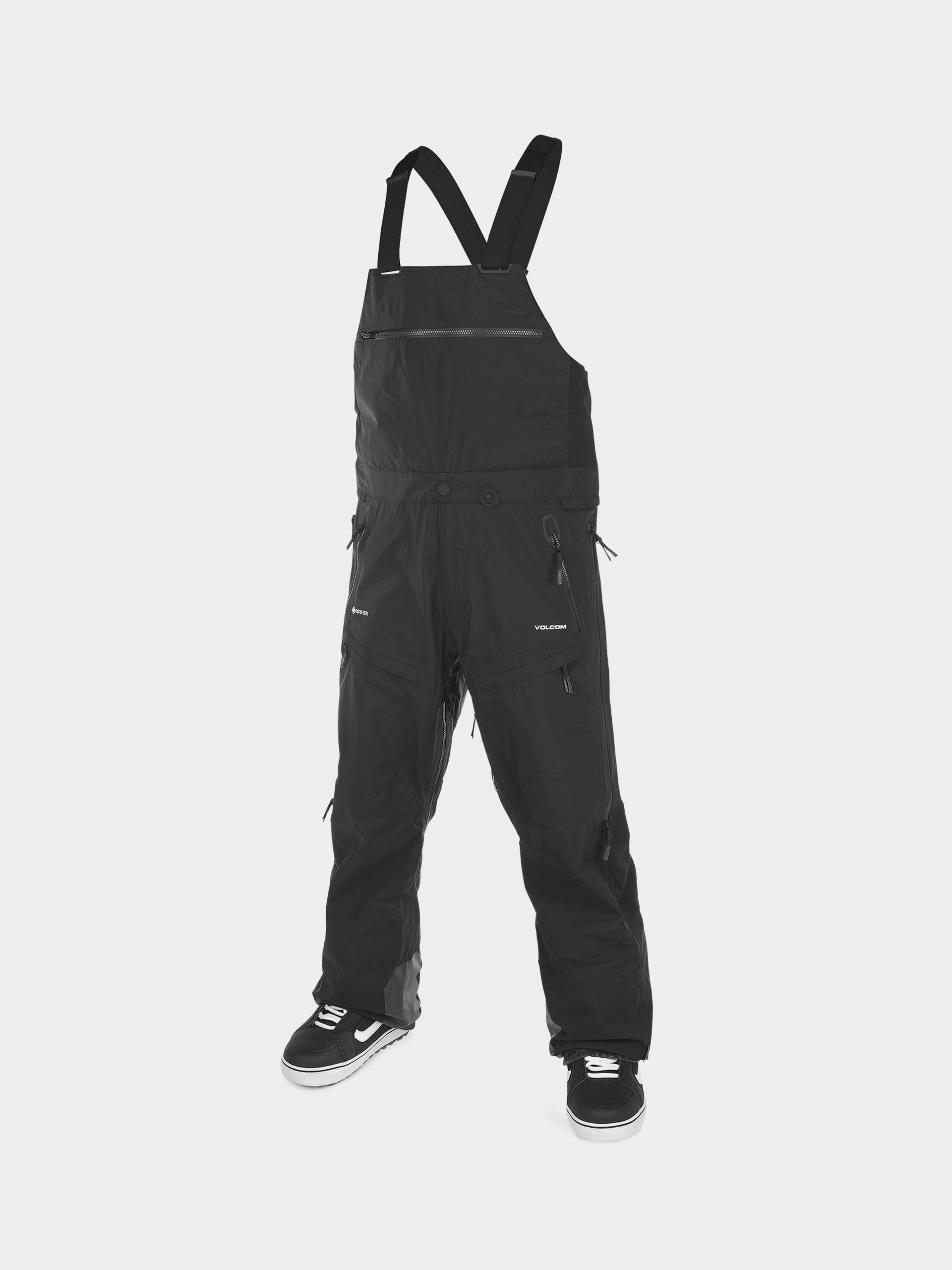 Męskie Spodnie snowboardowe Volcom 3L Gore Tex Bib Overhauler (black)