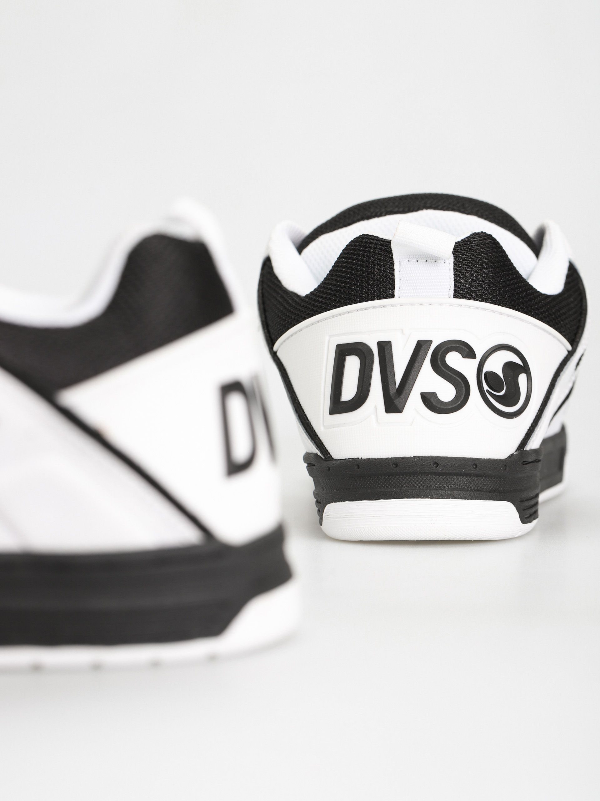 Buty DVS Comanche (white black white leather)