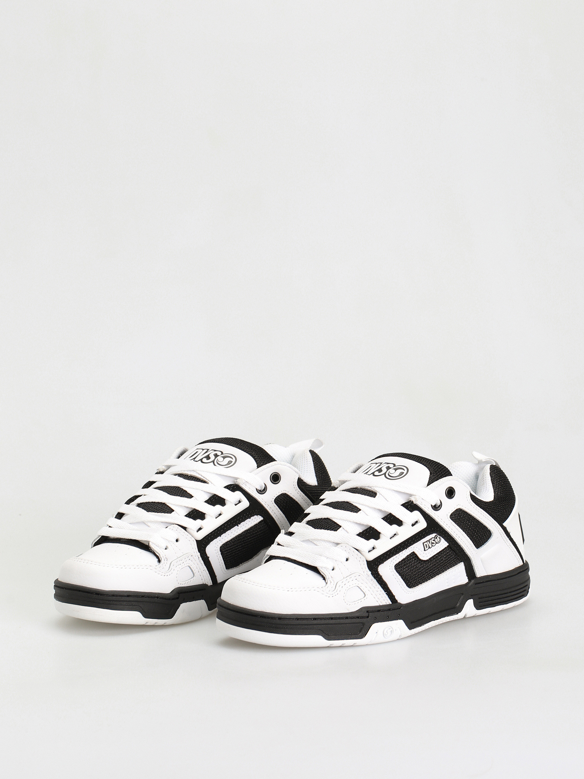 Buty DVS Comanche (white black white leather)
