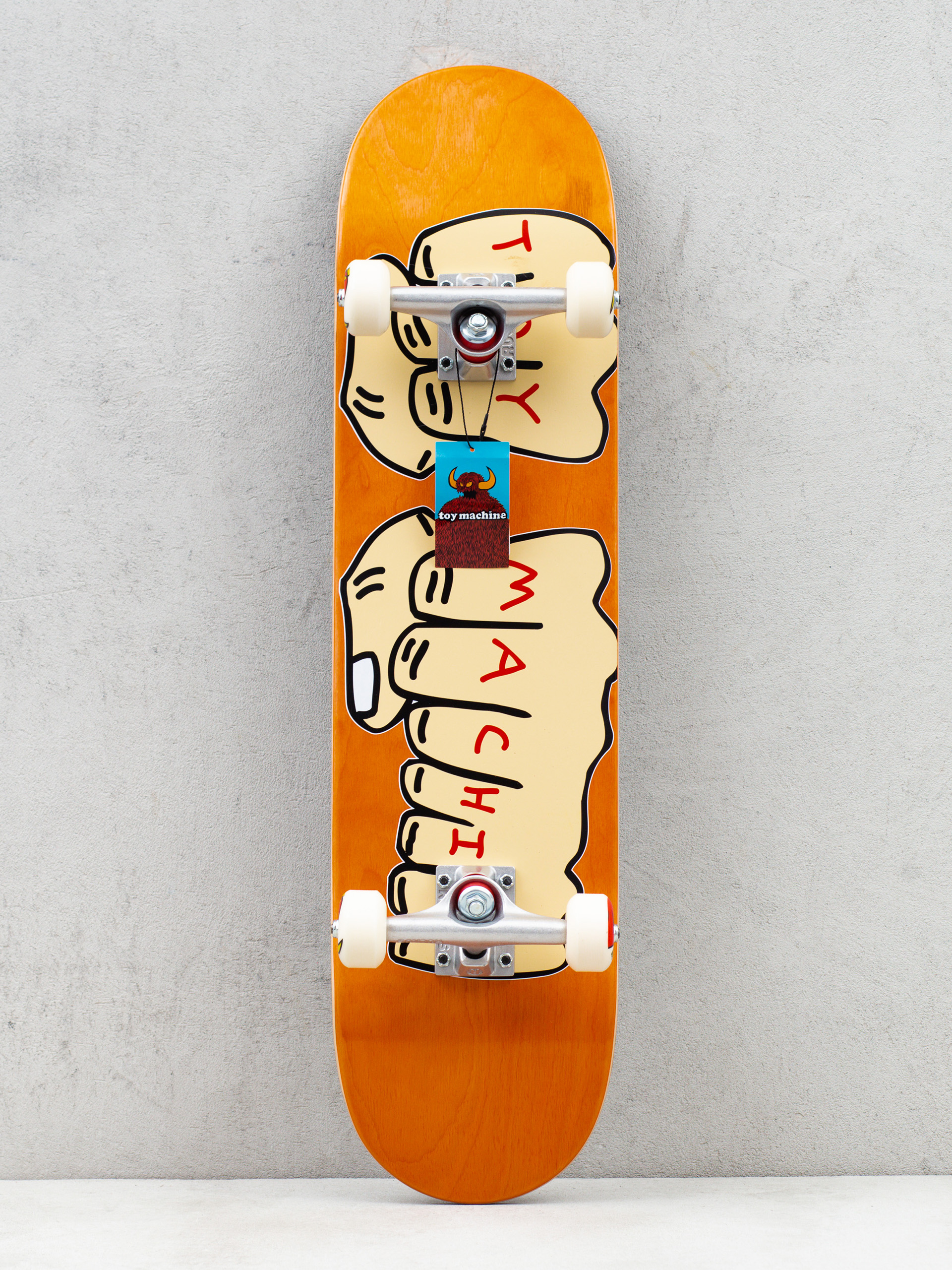Deskorolka Toy Machine Fists Woodgrain (orange)