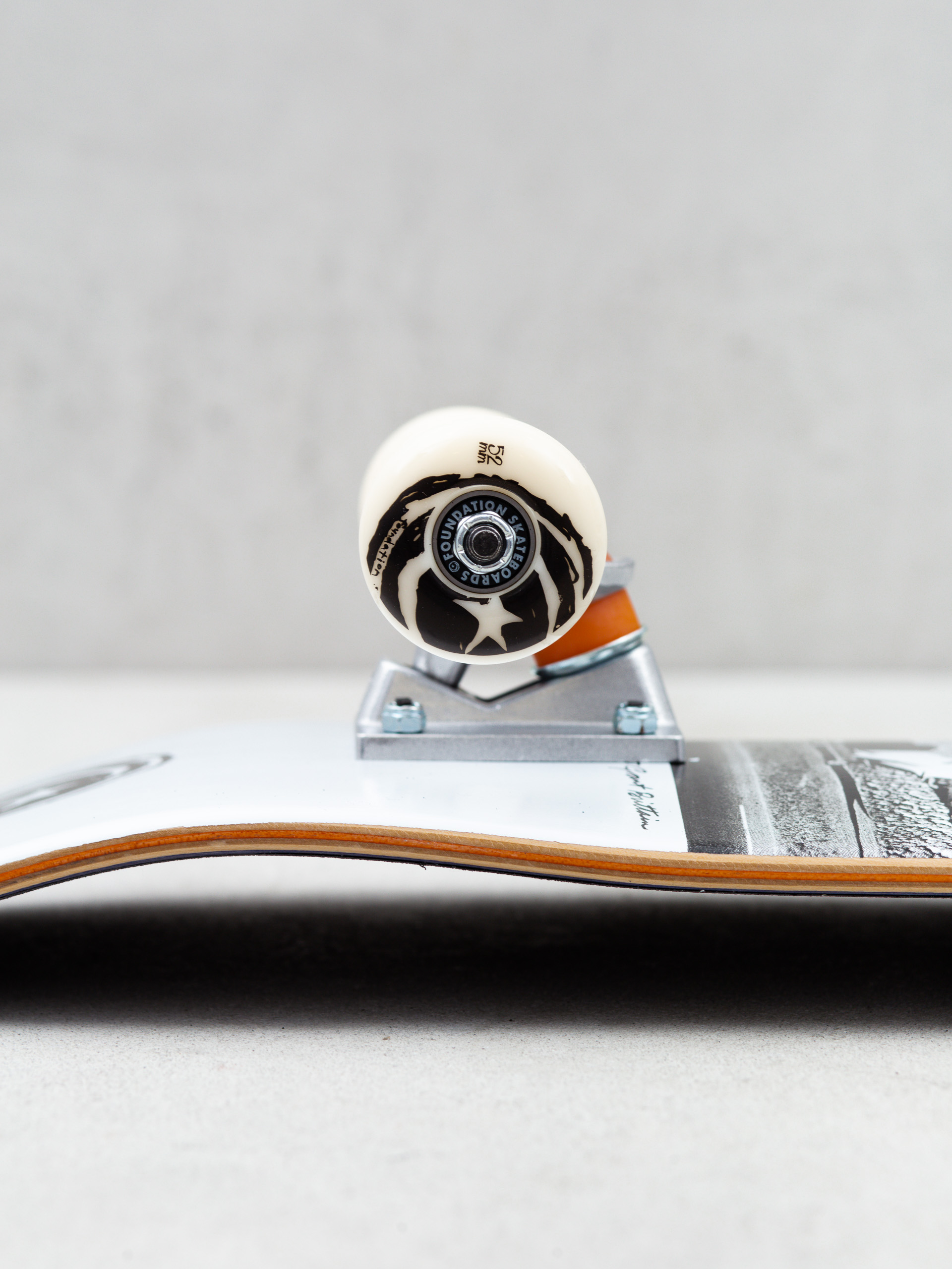 Deskorolka Foundation Jgb Push Superman (black/white)