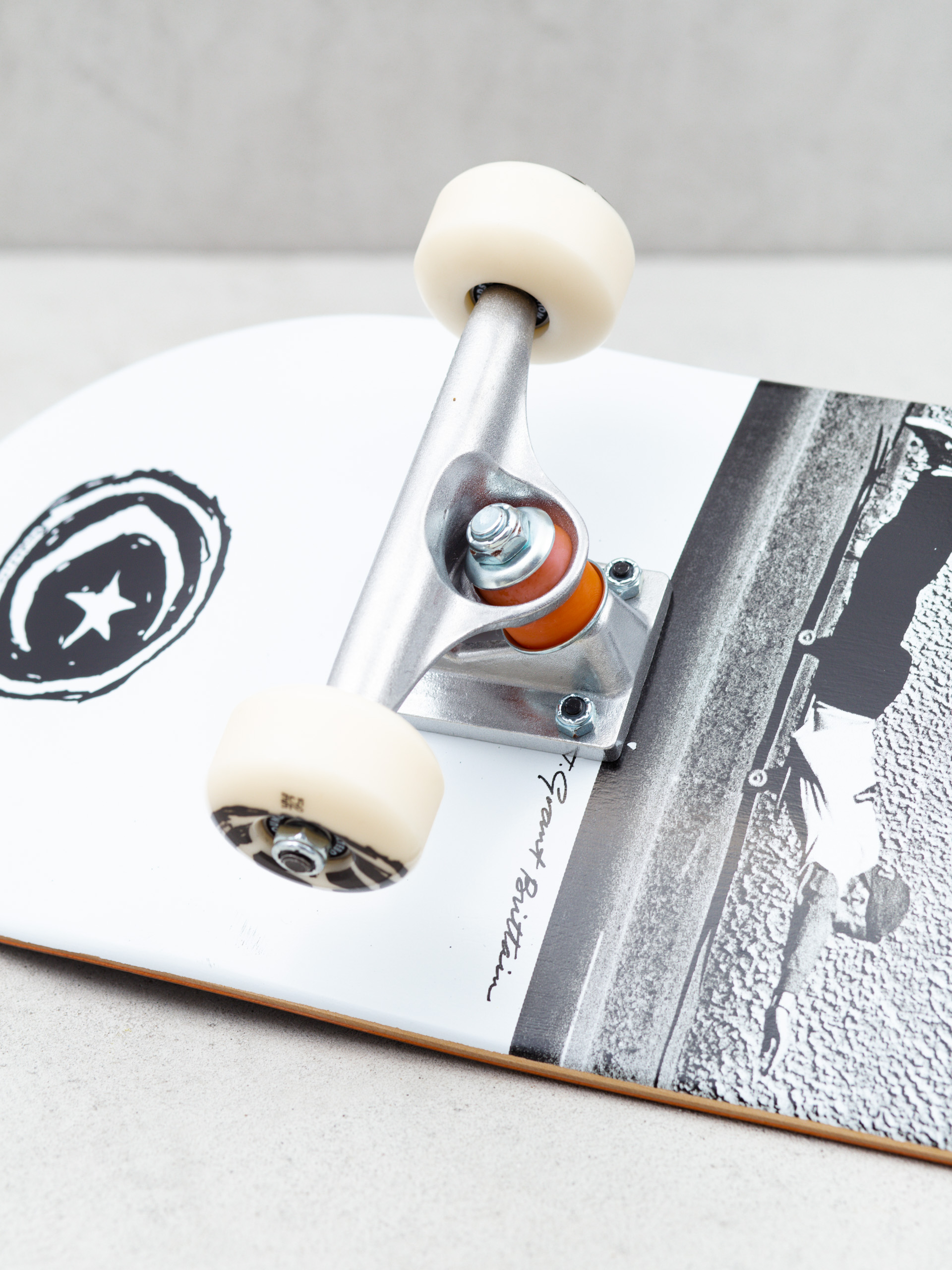 Deskorolka Foundation Jgb Push Superman (black/white)