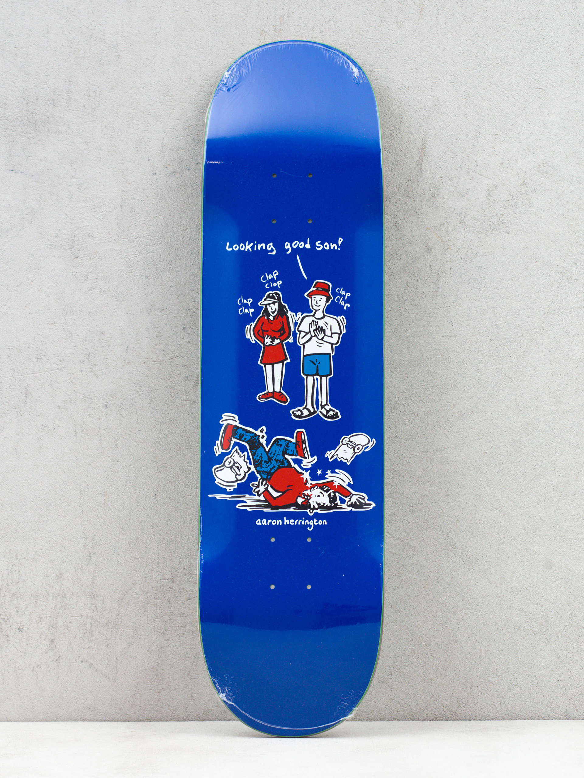 Deck Polar Skate Aaron Herrington Looking Good Son (blue)
