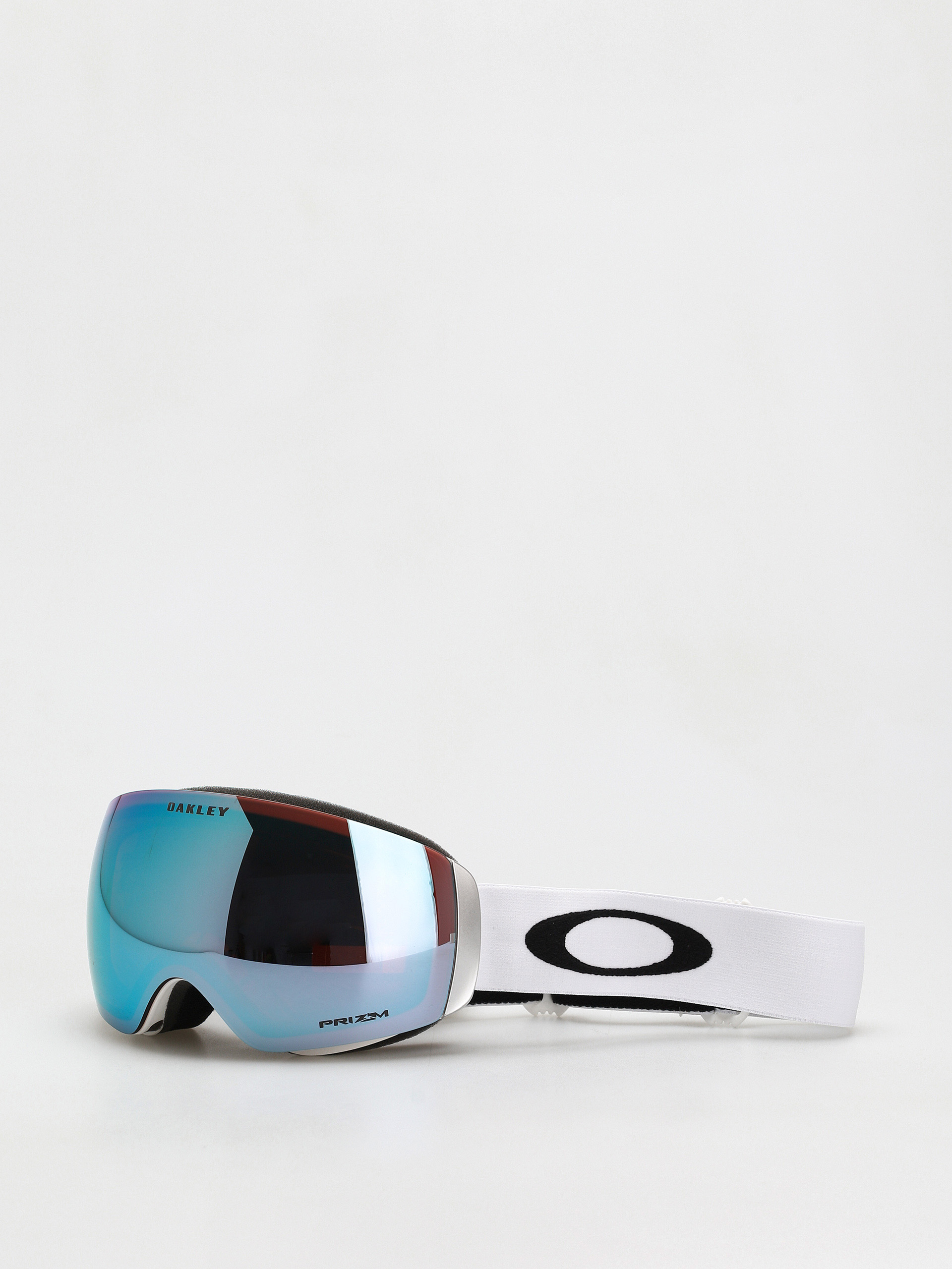 Gogle Oakley Flight Deck M (matte white/prizm sapphire iridium)