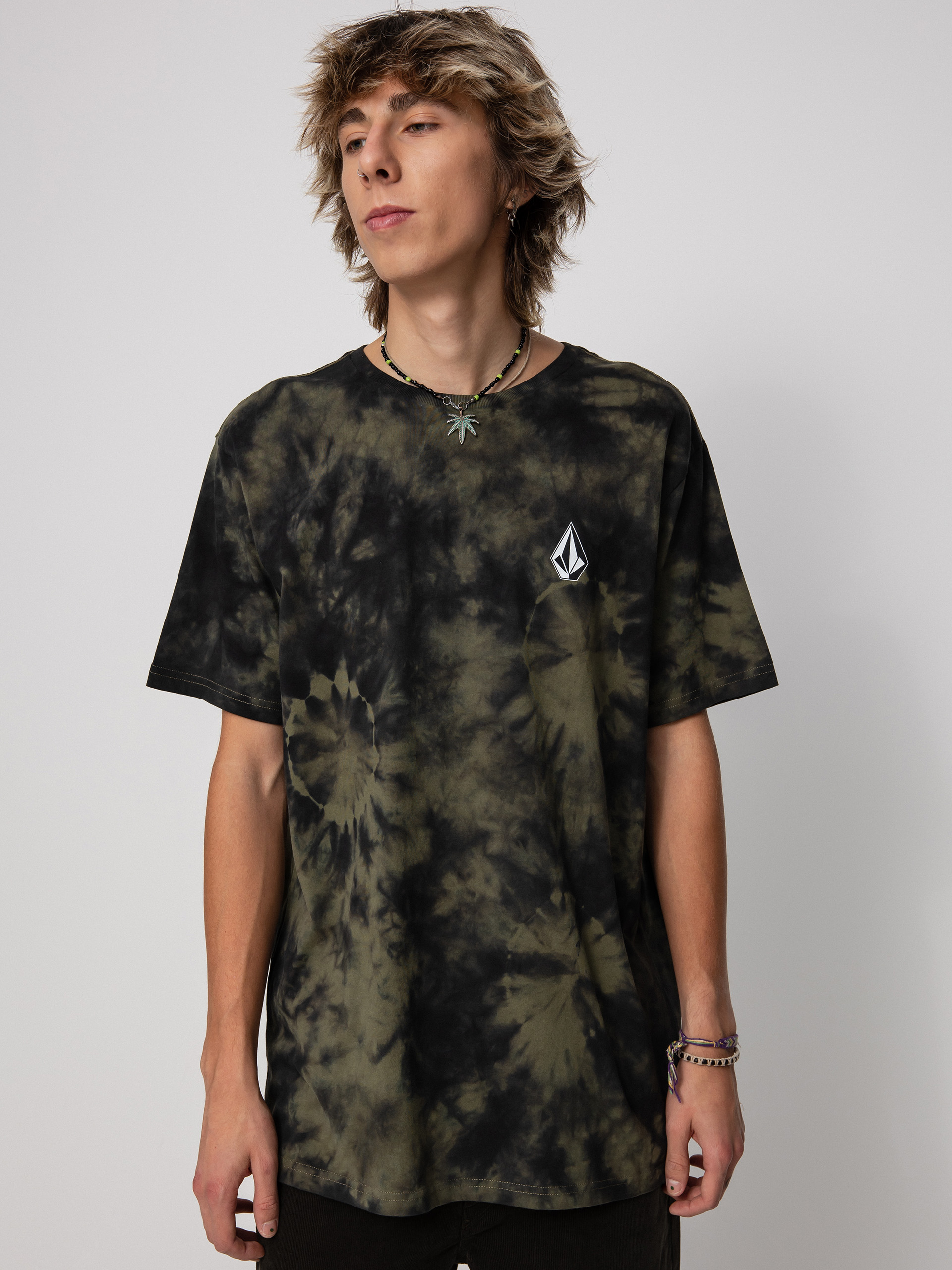 T-shirt Volcom Iconic Stone Dye (military)
