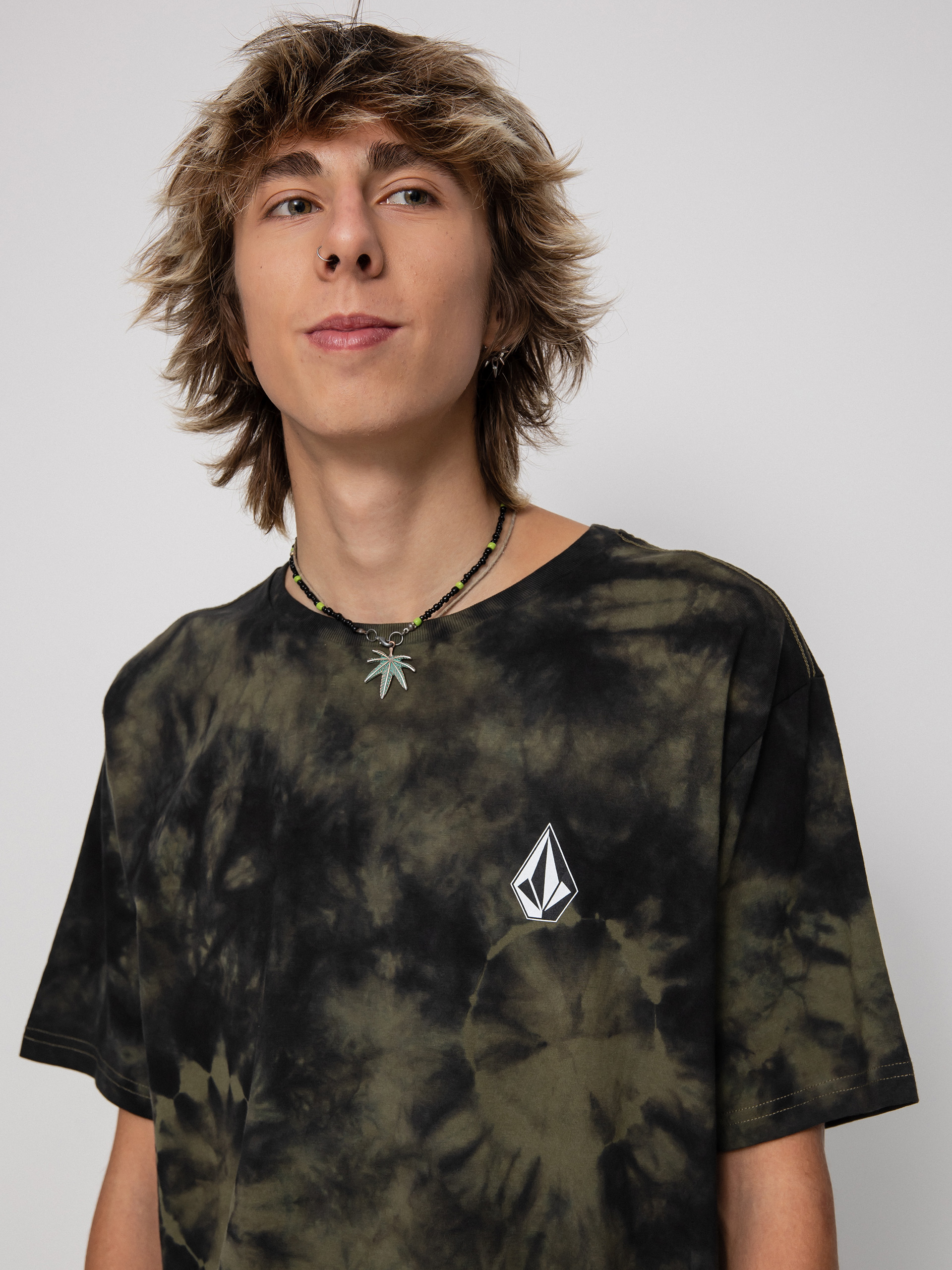 T-shirt Volcom Iconic Stone Dye (military)