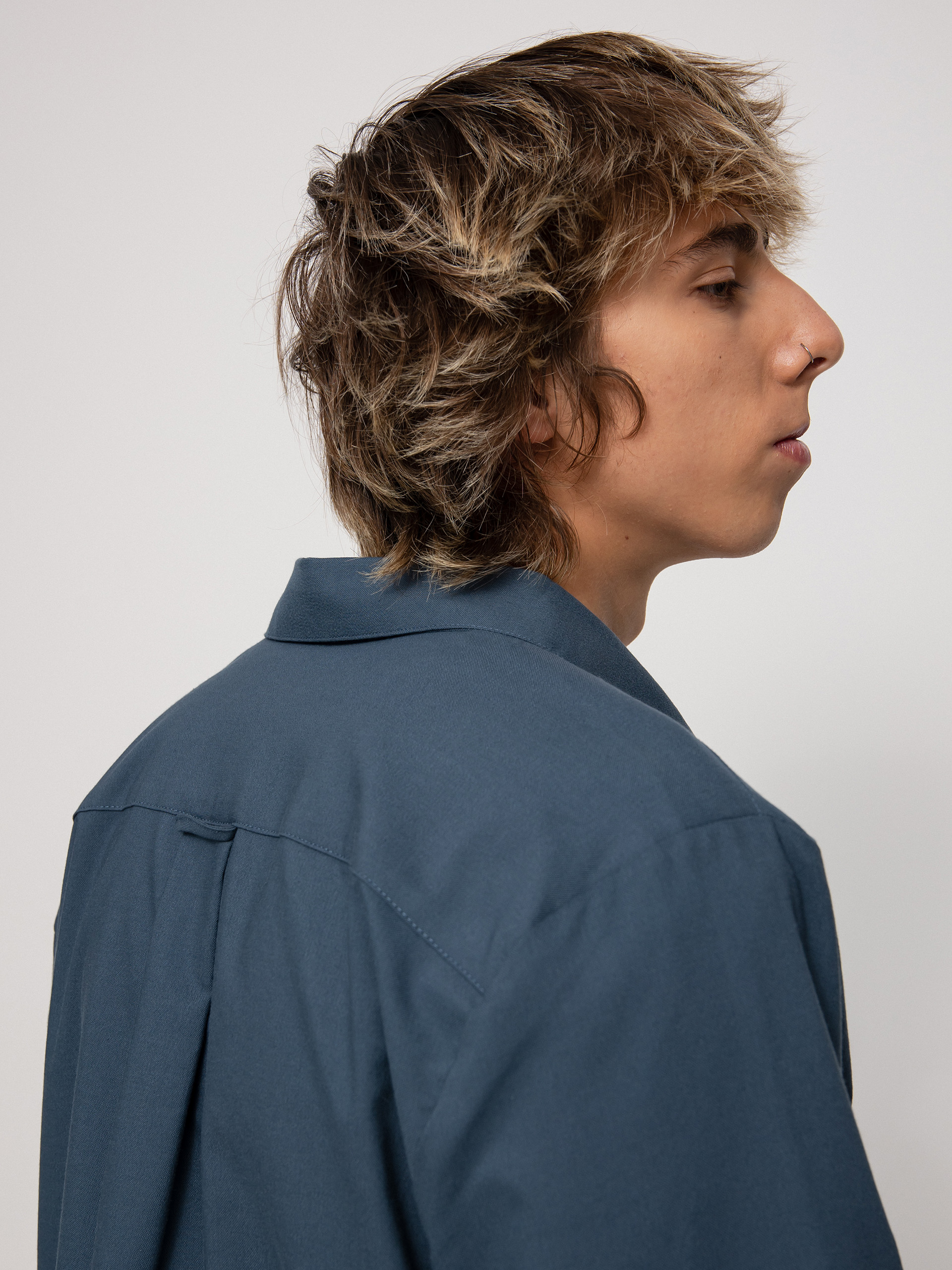 Koszula Volcom Oxford Stretch Ls (marina blue)