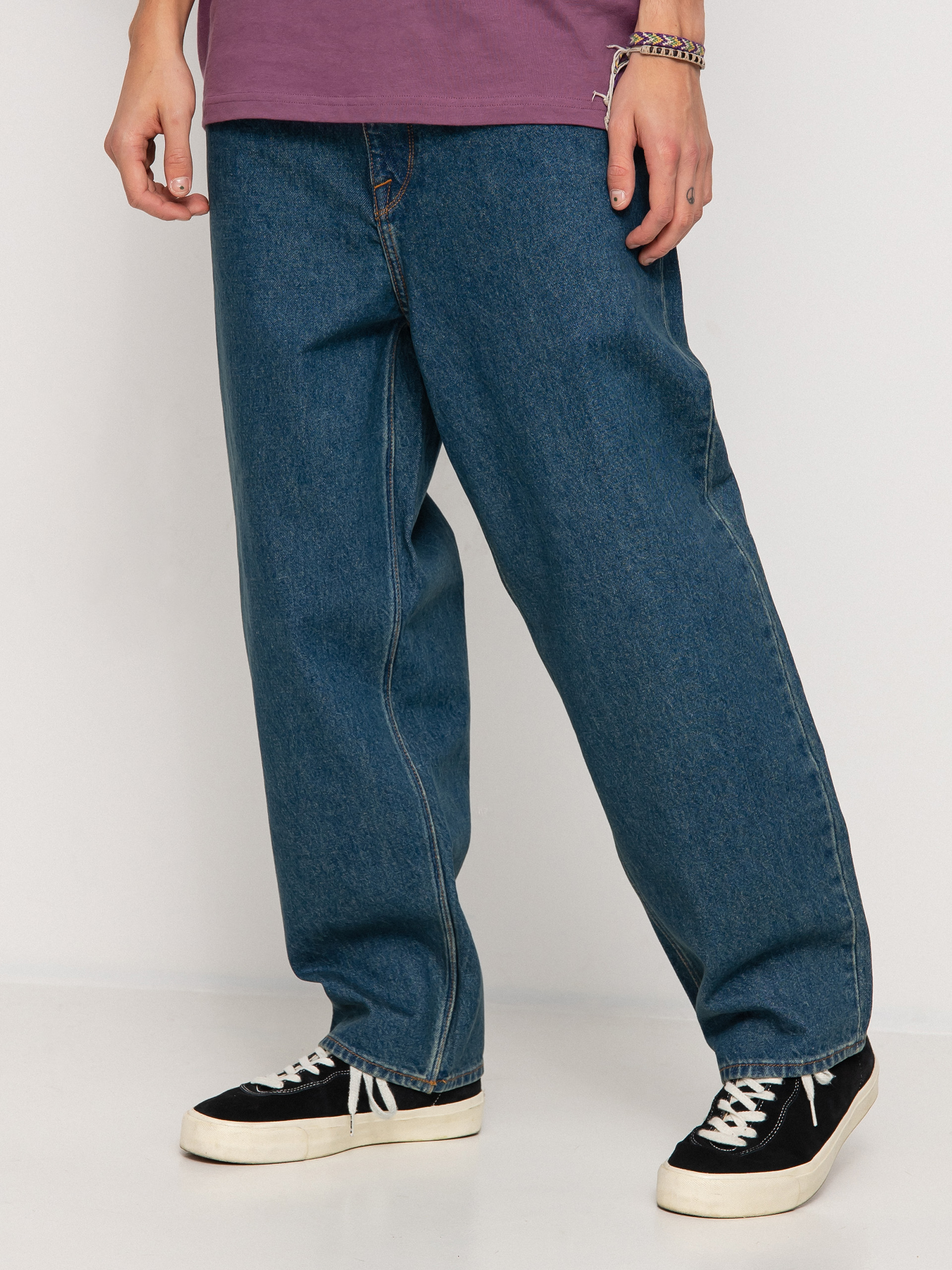 Spodnie Volcom Billow Tapered (indigo ridge wash)