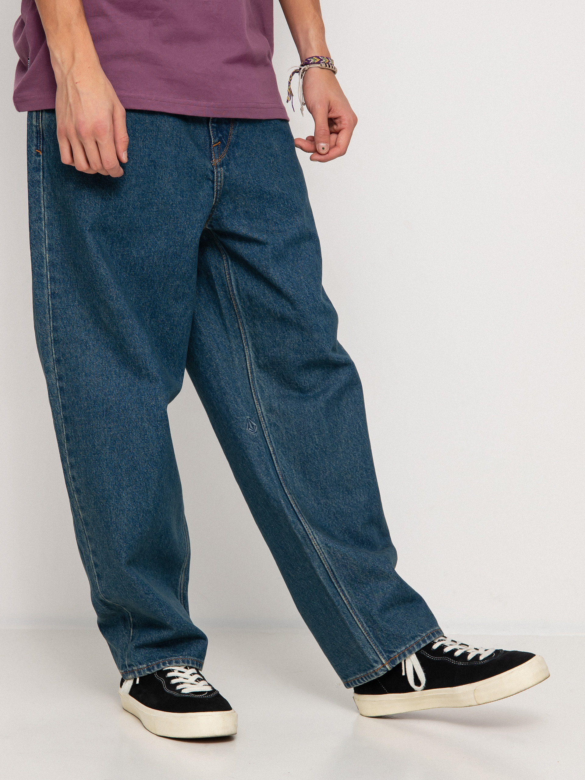 Spodnie Volcom Billow Tapered (indigo ridge wash)