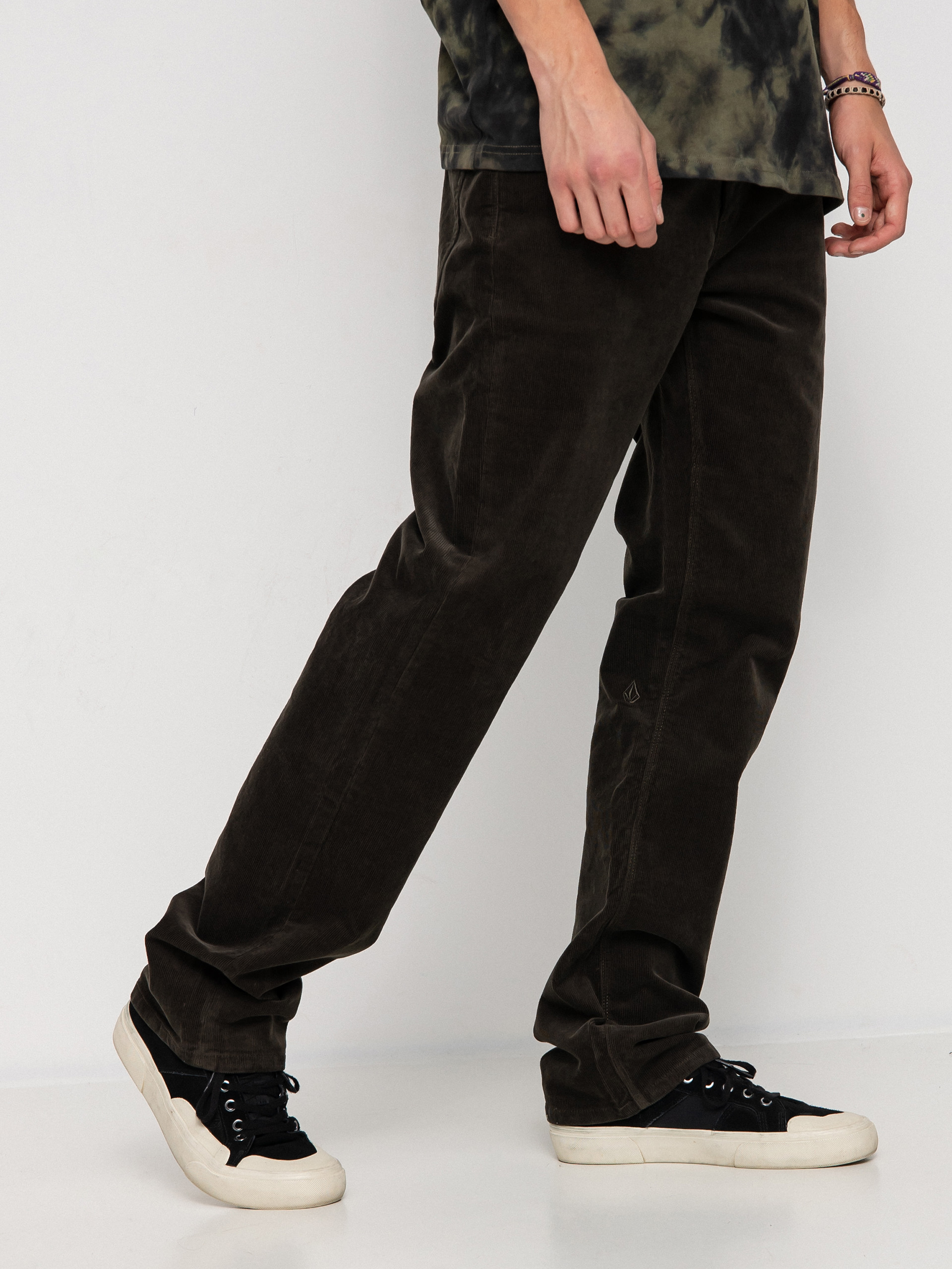 Spodnie Volcom Solver 5 Pocket Cord (rinsed black)