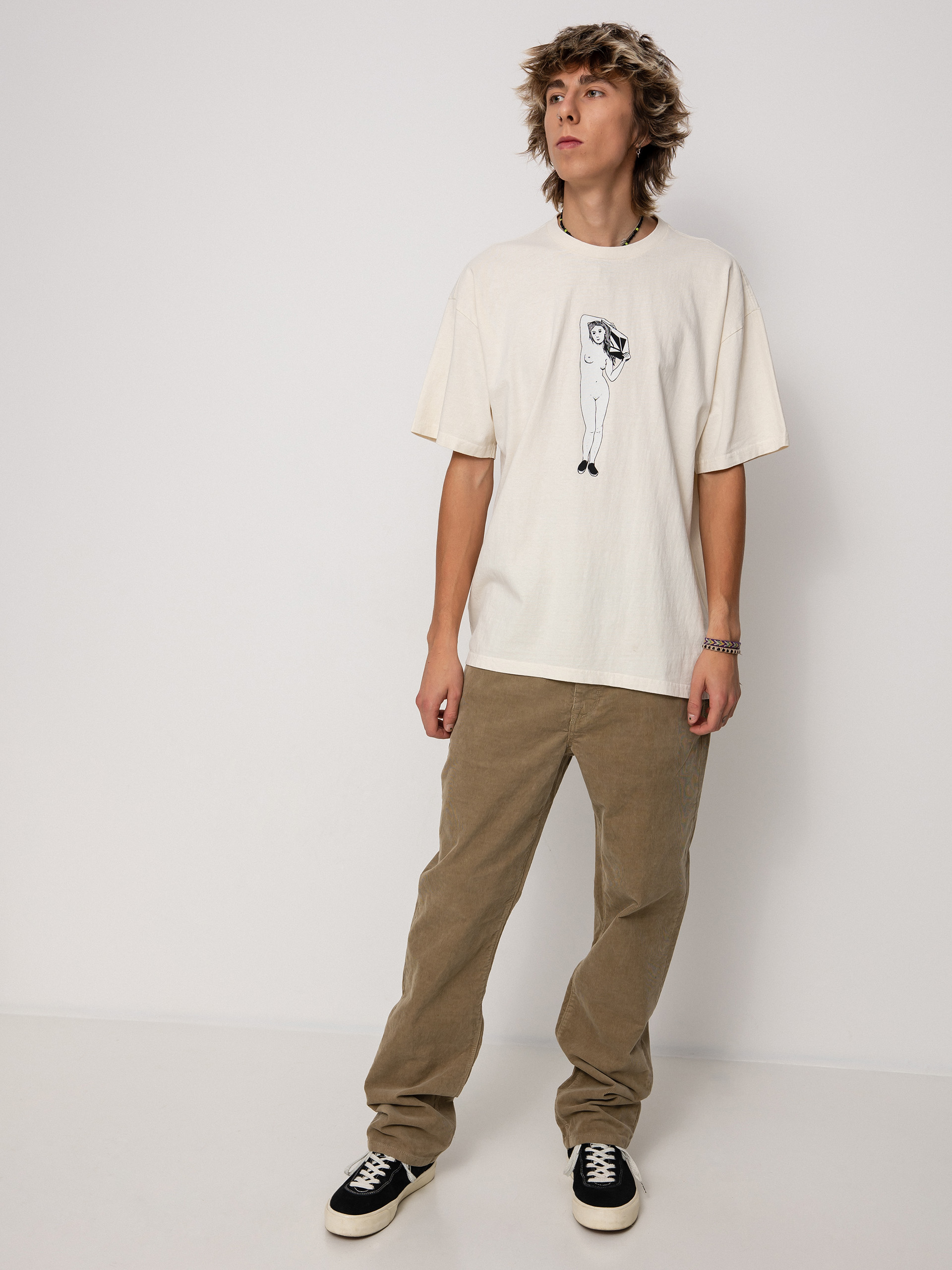 T-shirt Volcom Binik (whitecap grey)