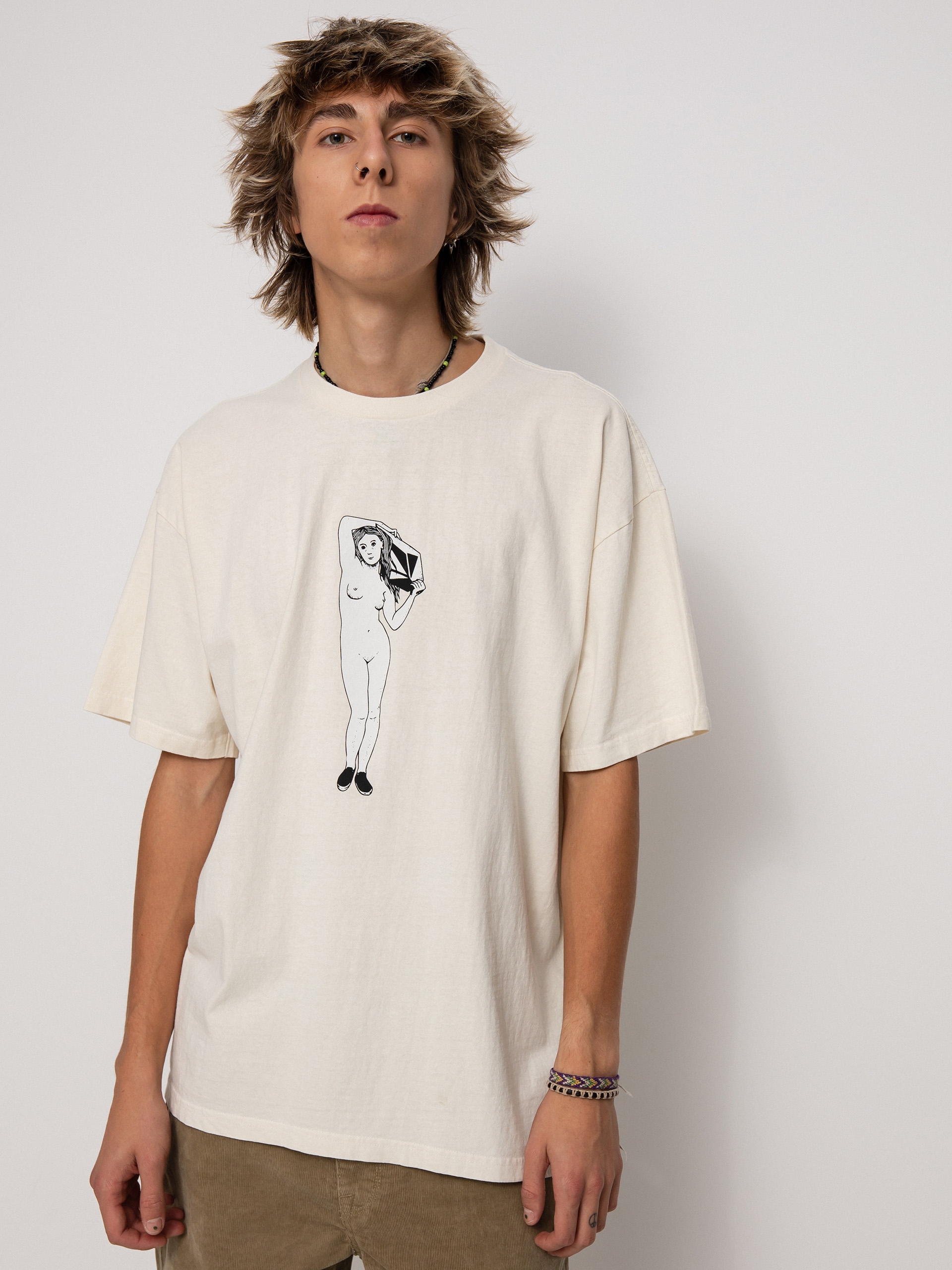 T-shirt Volcom Binik (whitecap grey)