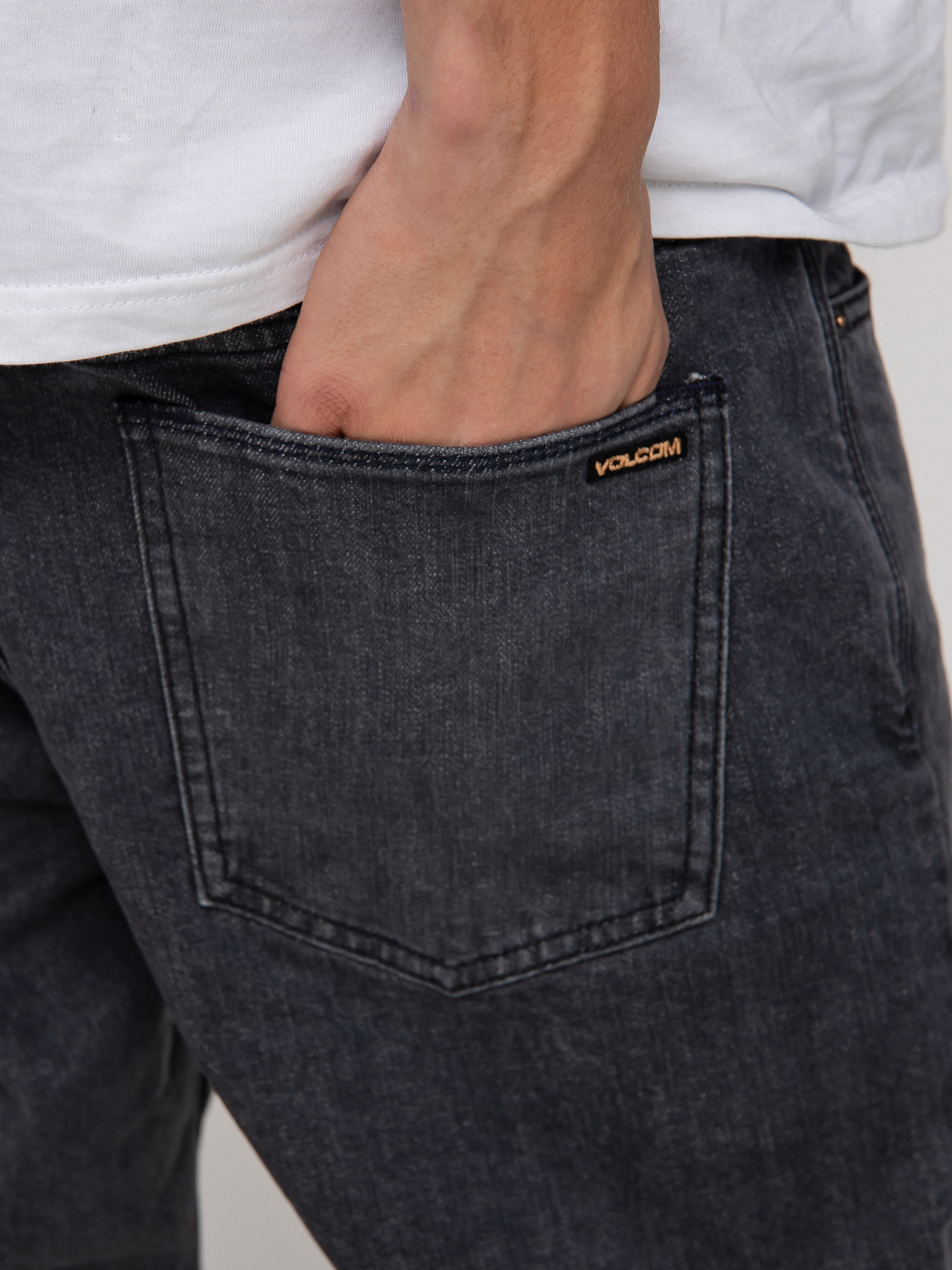 Spodnie Volcom Vorta Denim (easy enzyme grey)