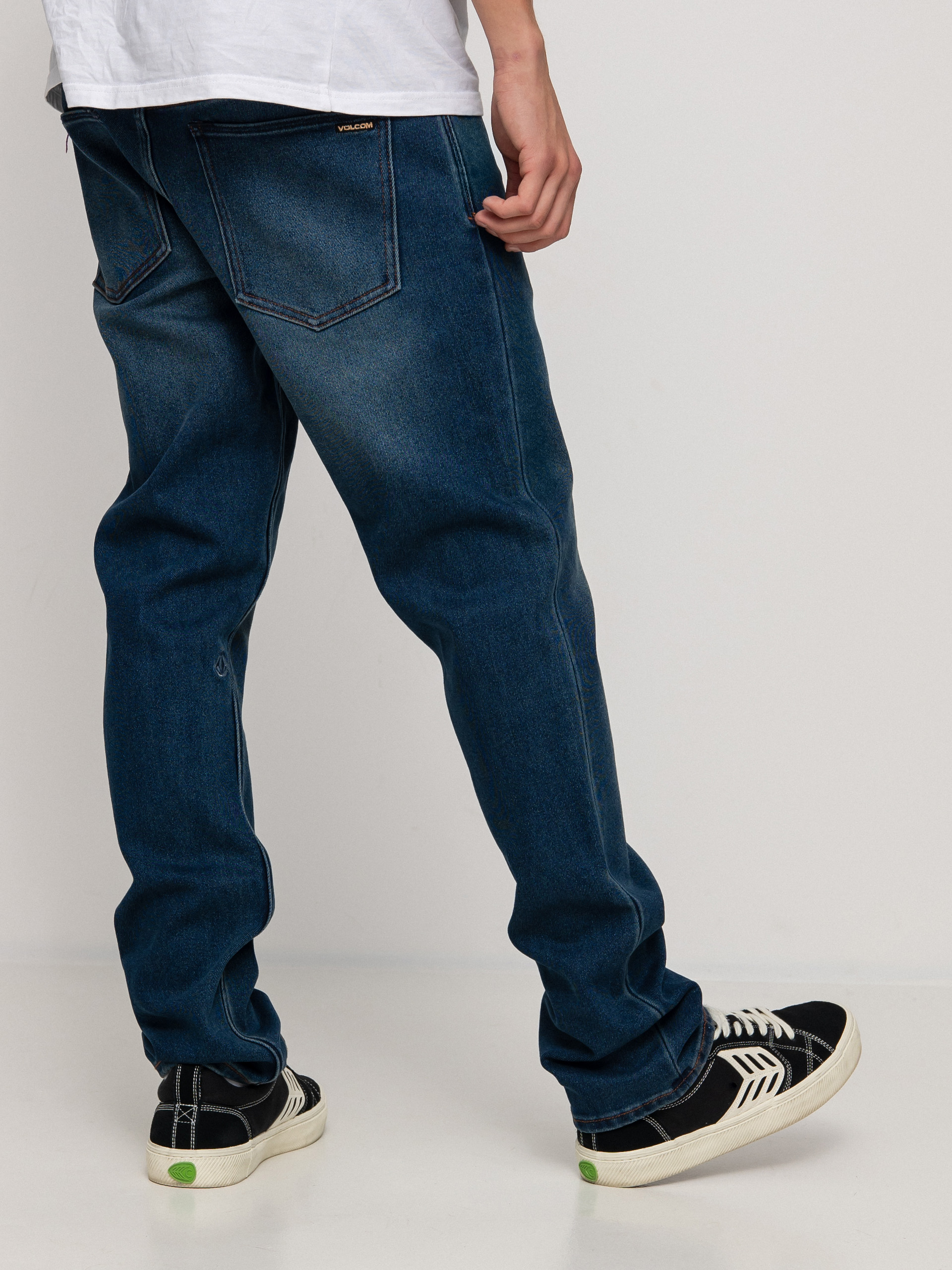 Spodnie Volcom Vorta Denim (retro blue)