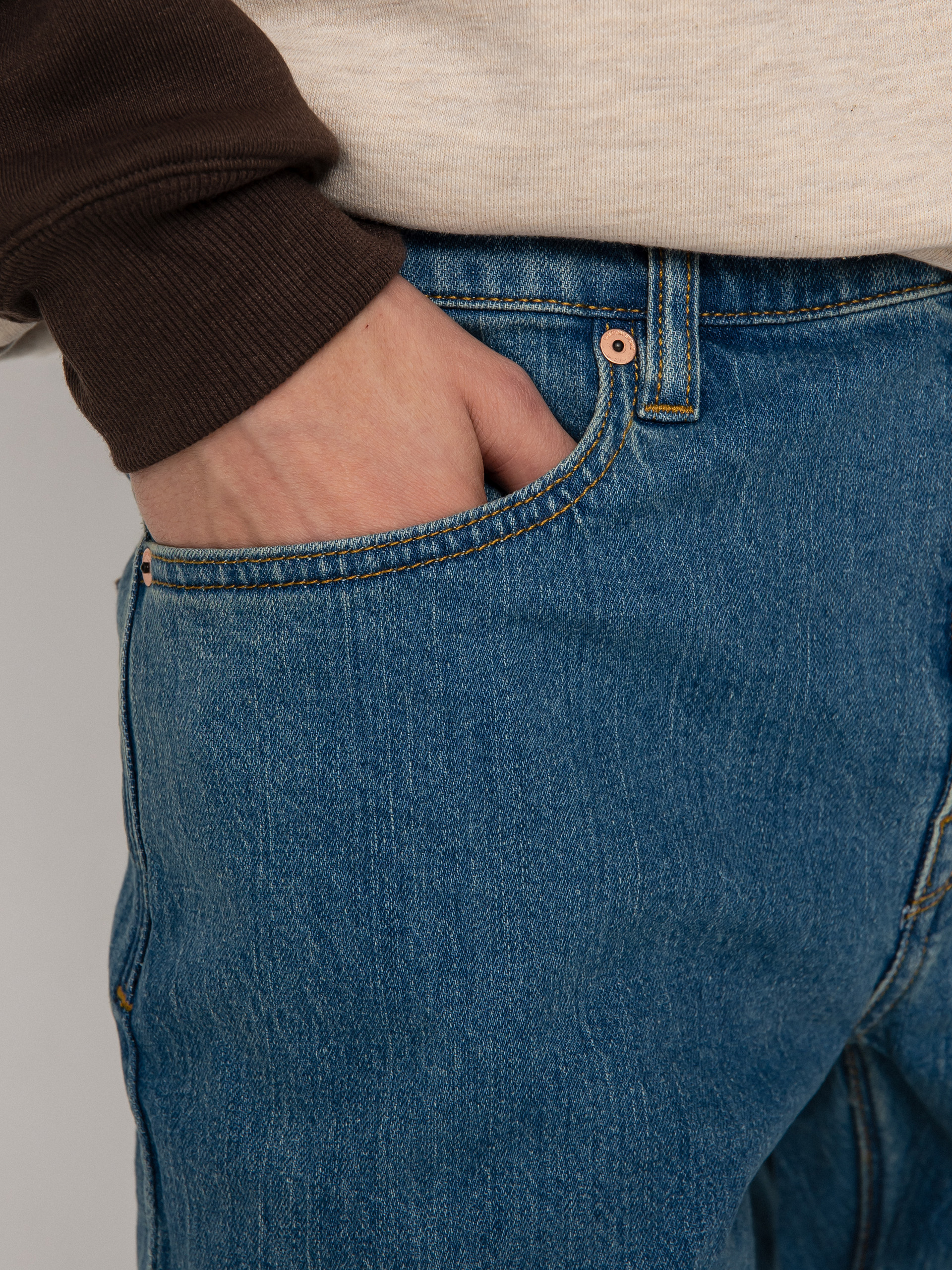 Spodnie Volcom Solver Denim (aged indigo)