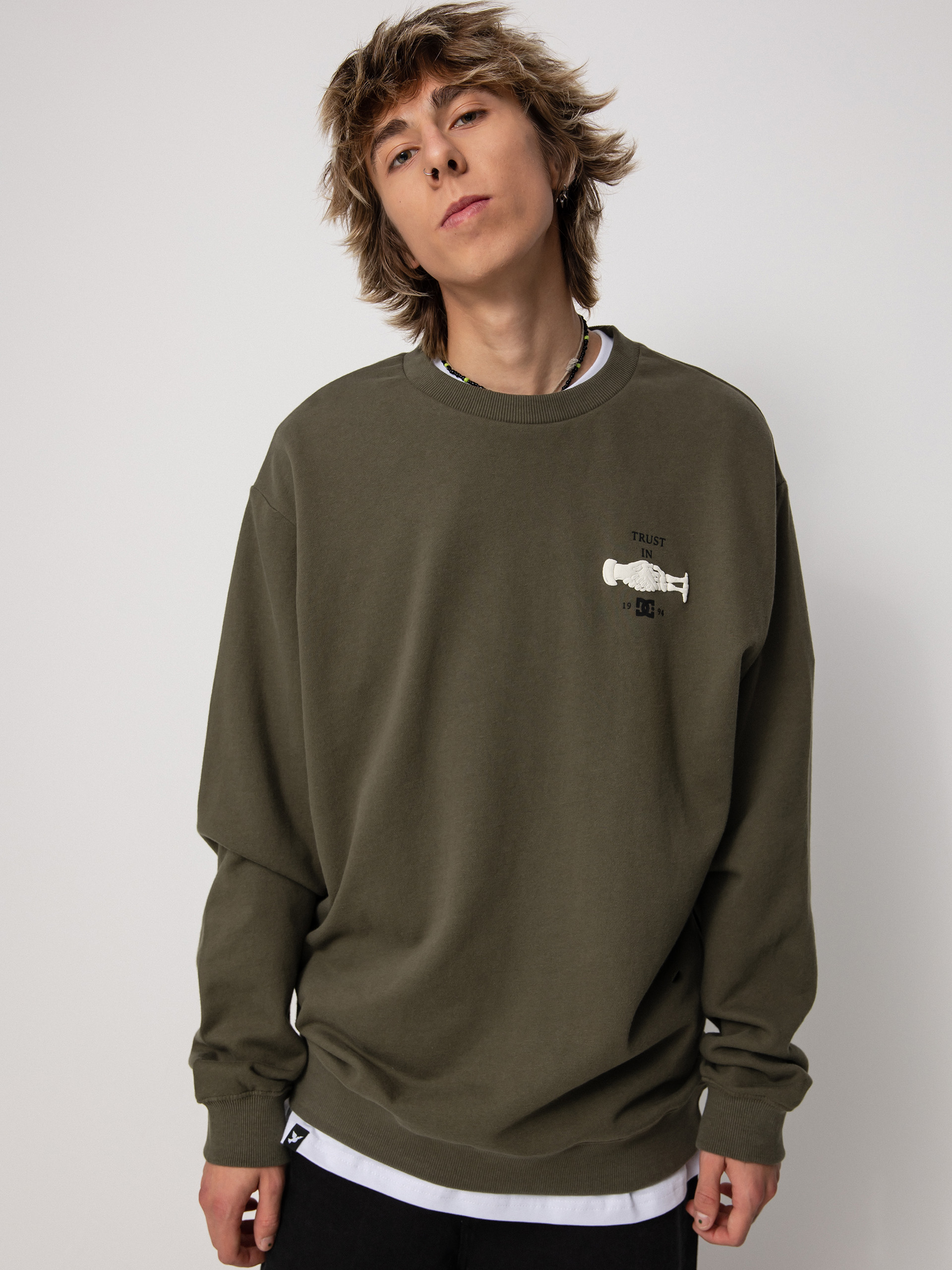 Bluza DC Trust Us (ivy green)