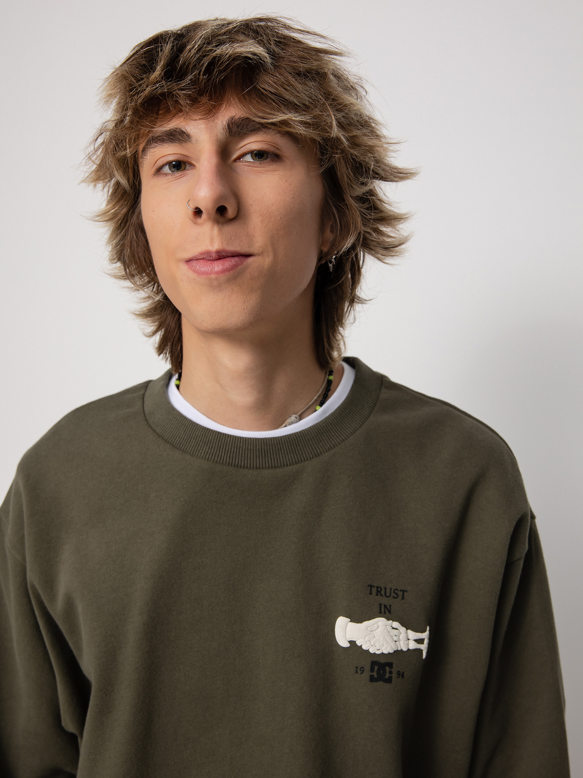 Bluza DC Trust Us (ivy green)