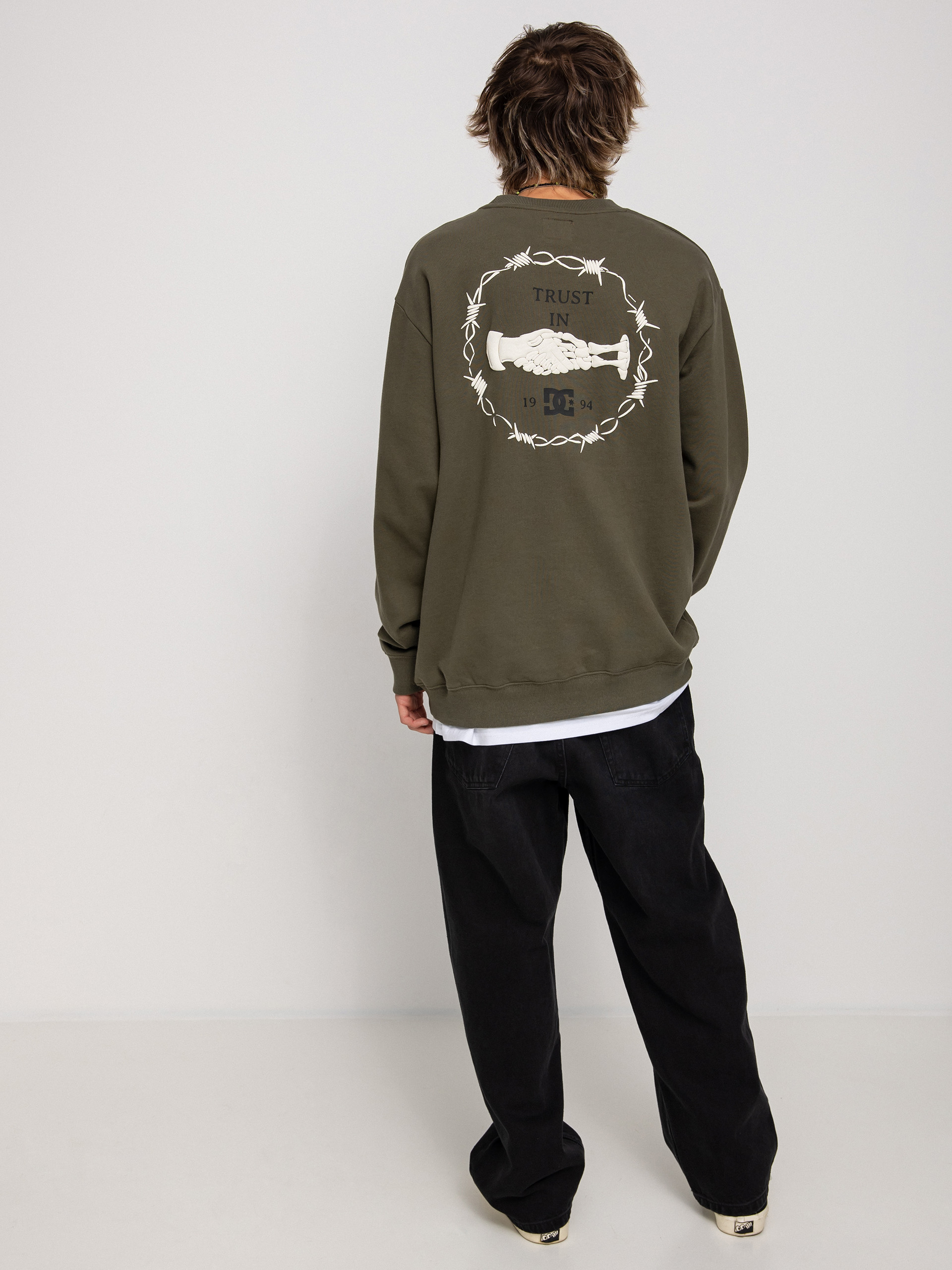 Bluza DC Trust Us (ivy green)