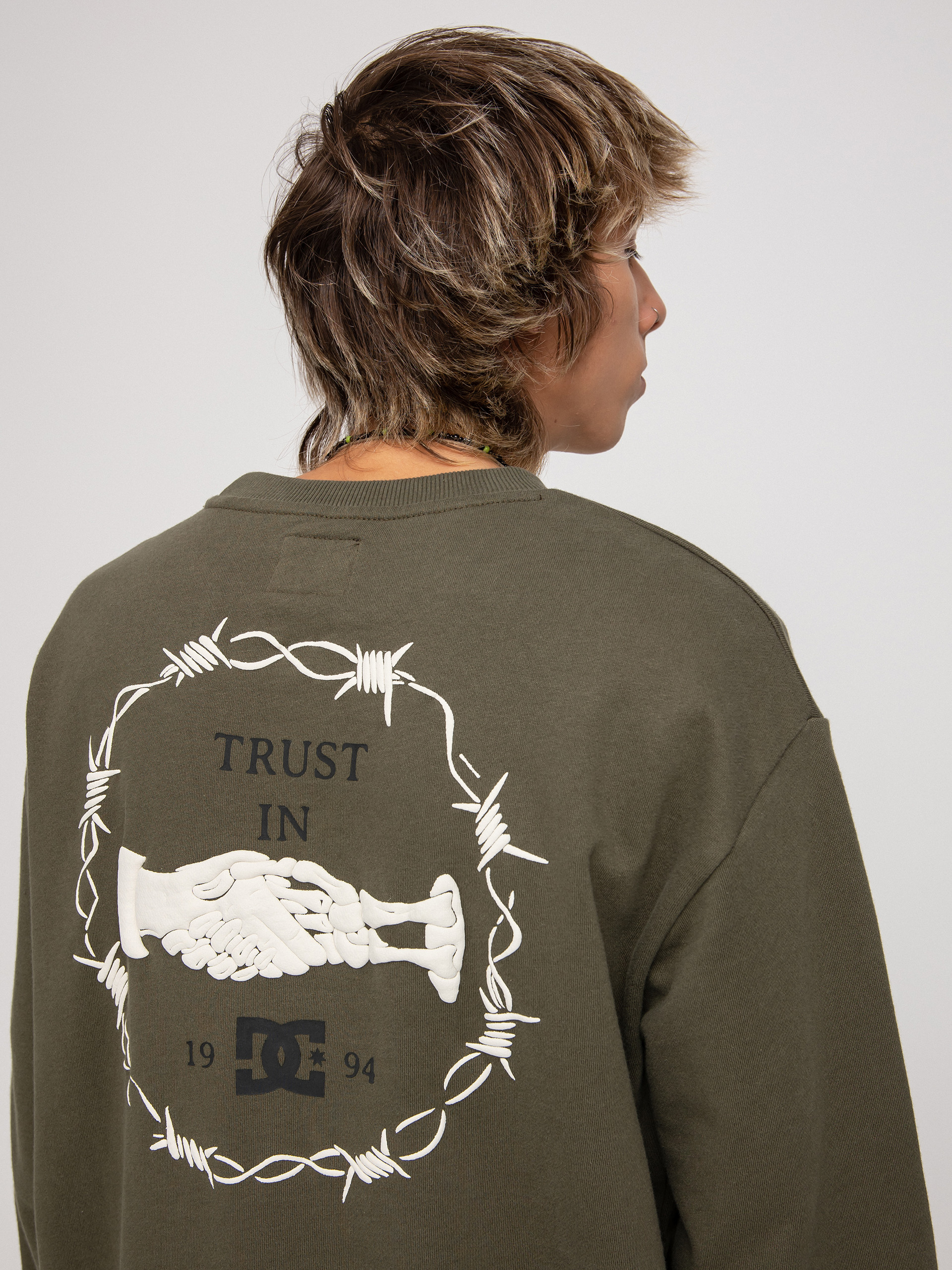 Bluza DC Trust Us (ivy green)