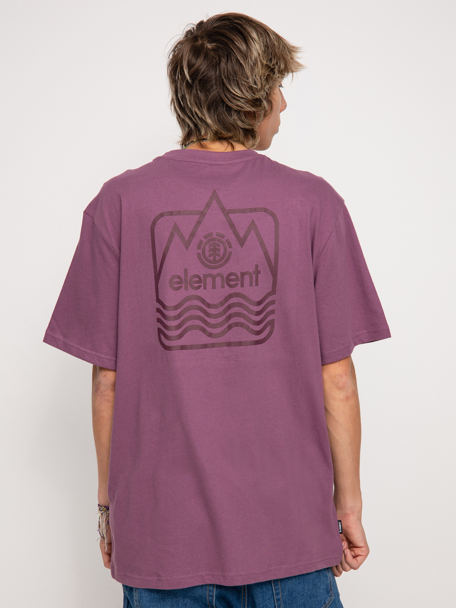 T-shirt Element Peaks (berry conserve)