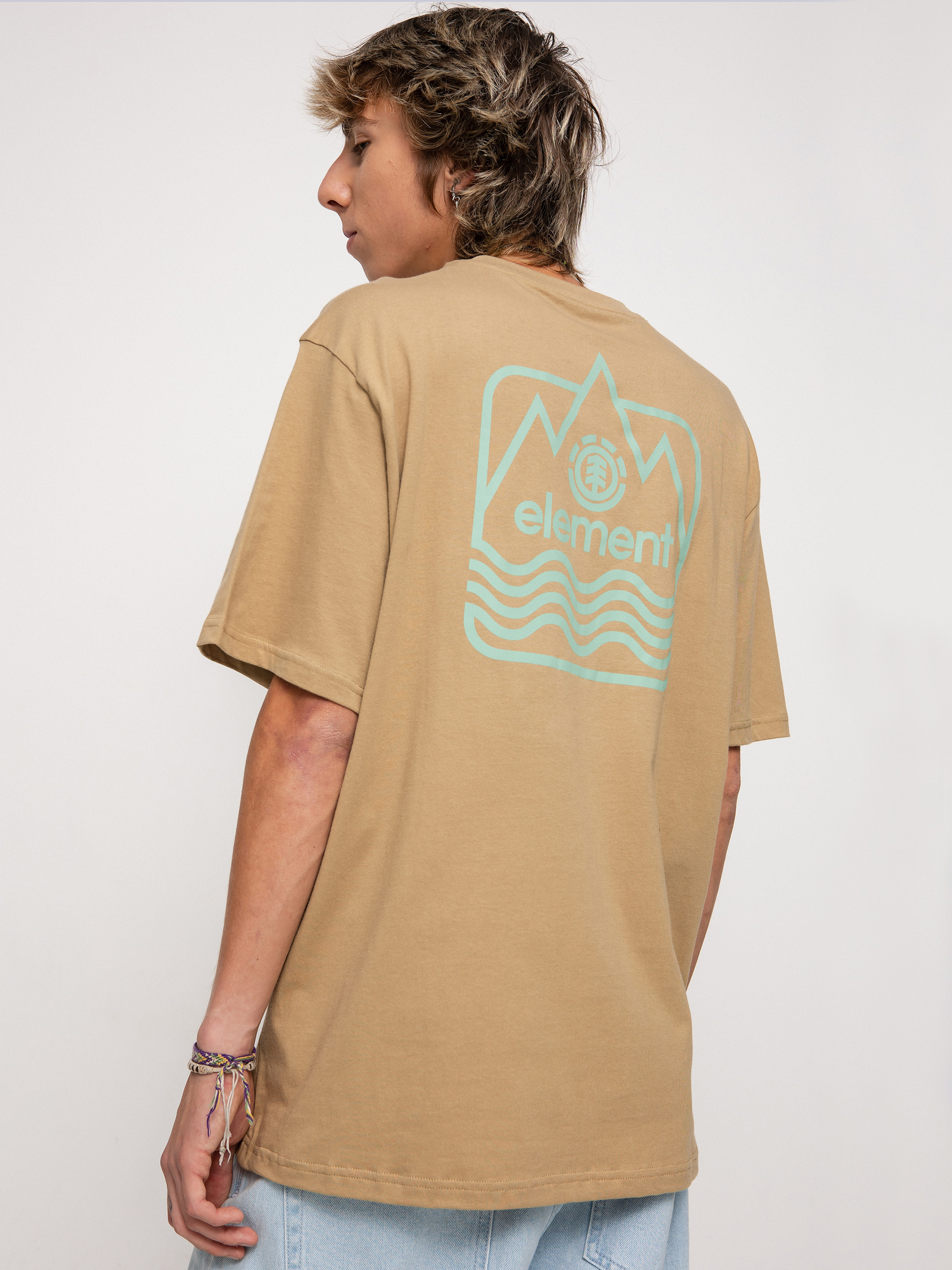 T-shirt Element Peaks (khaki)