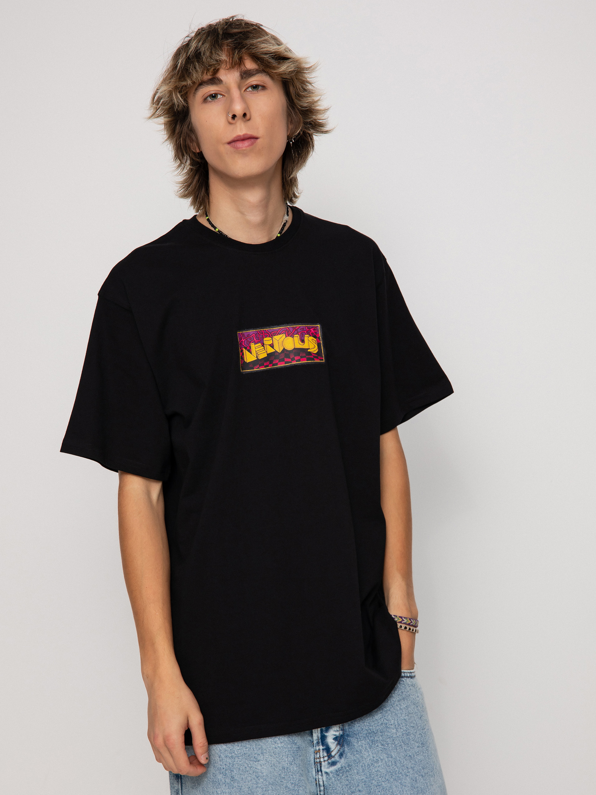 T-shirt Nervous Damn Game (black)