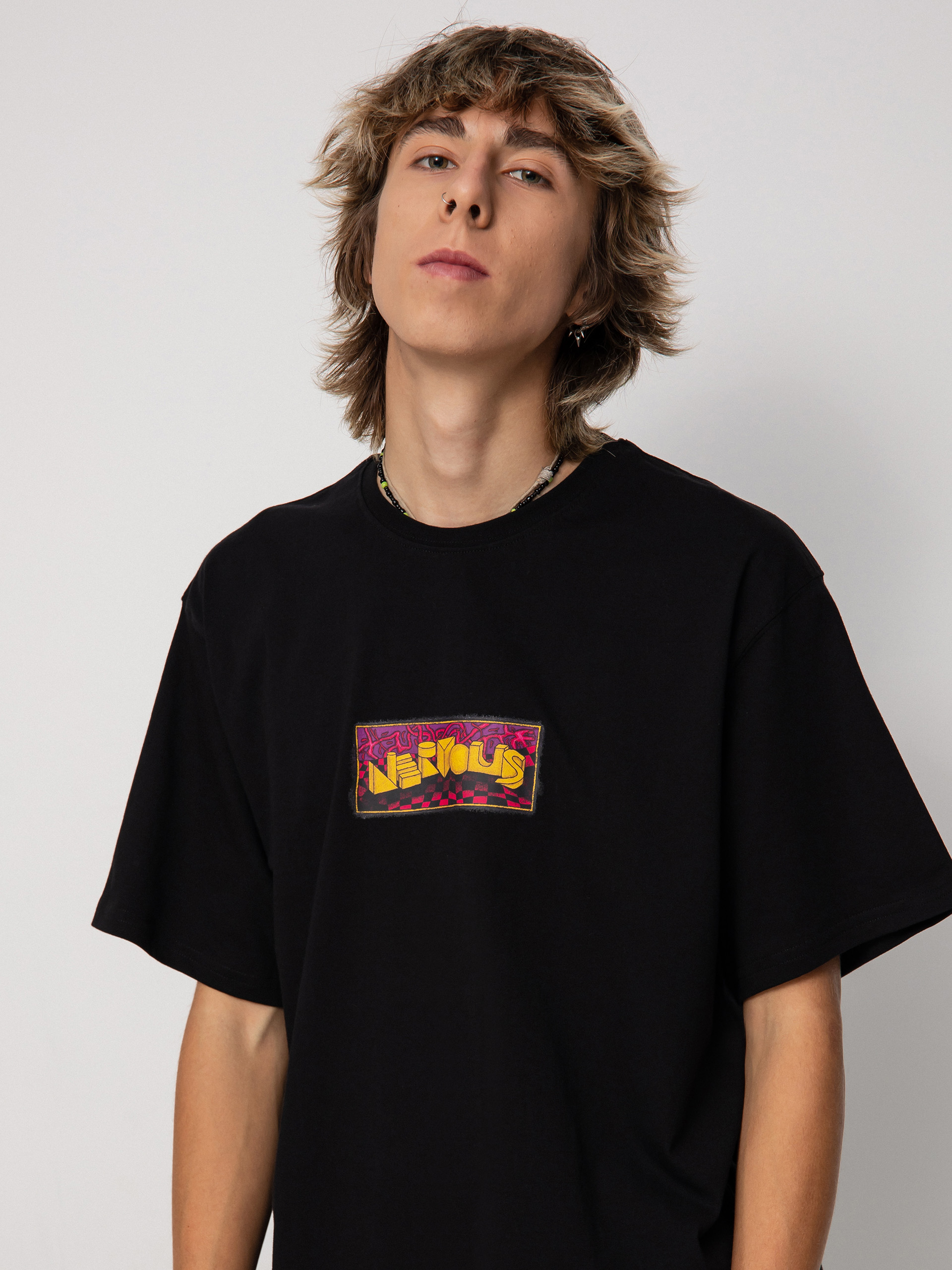 T-shirt Nervous Damn Game (black)