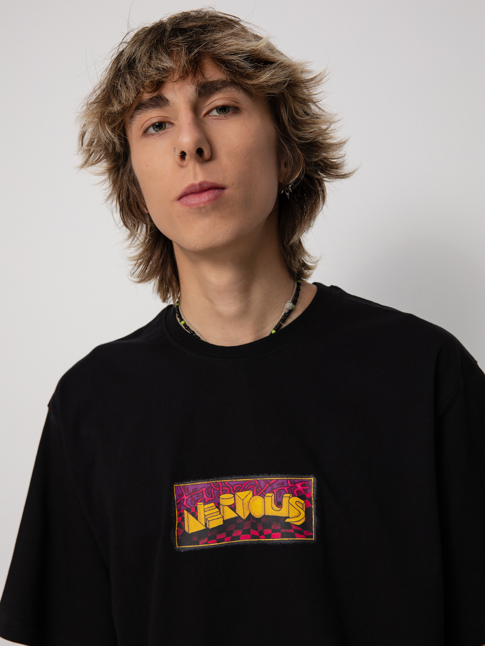 T-shirt Nervous Damn Game (black)