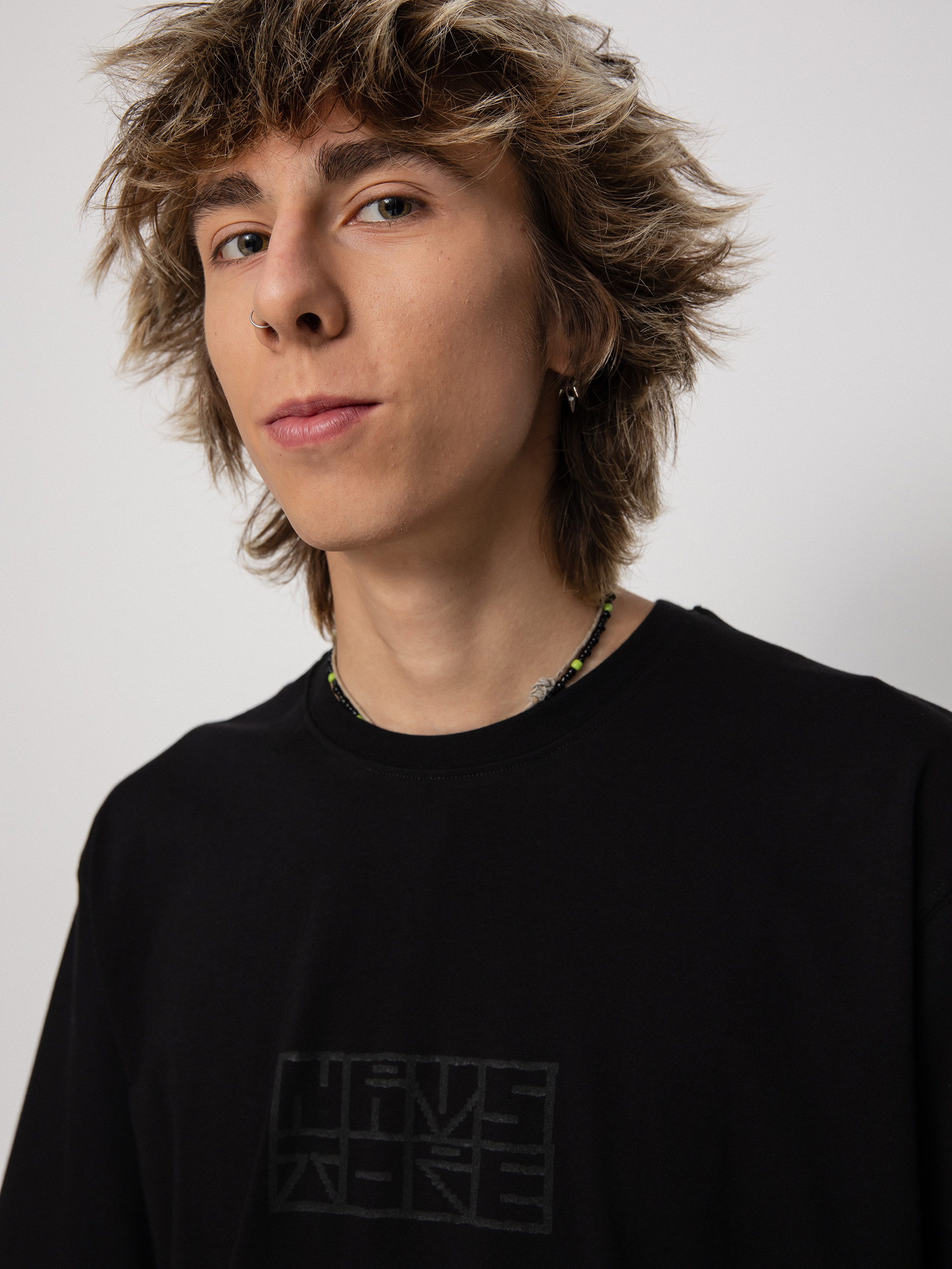 T-shirt Nervous X TOPE Burning House (black)