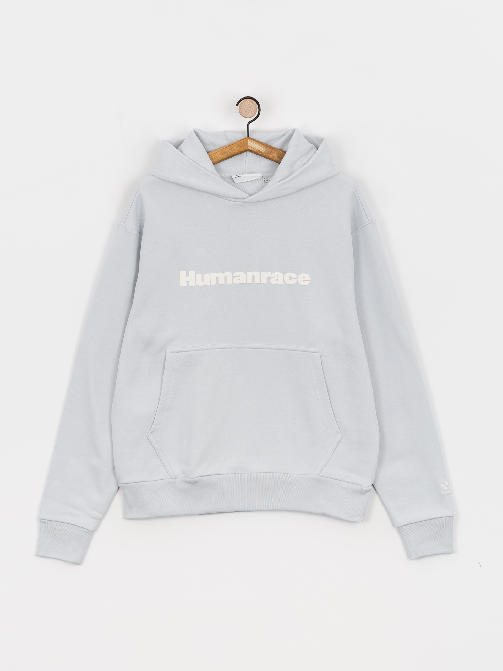 Bluza z kapturem adidas Originals Pharrell Williams Basics HD (halblu)