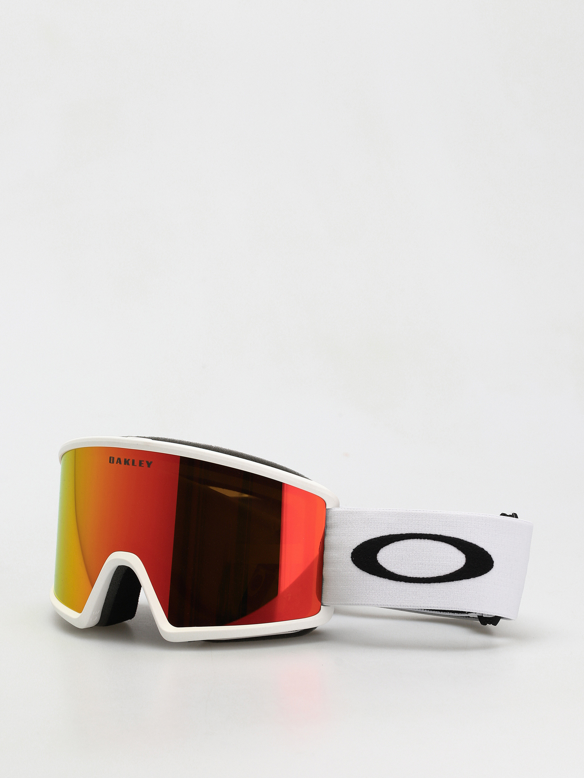 Gogle Oakley Target Line L (matte white/fire iridium)