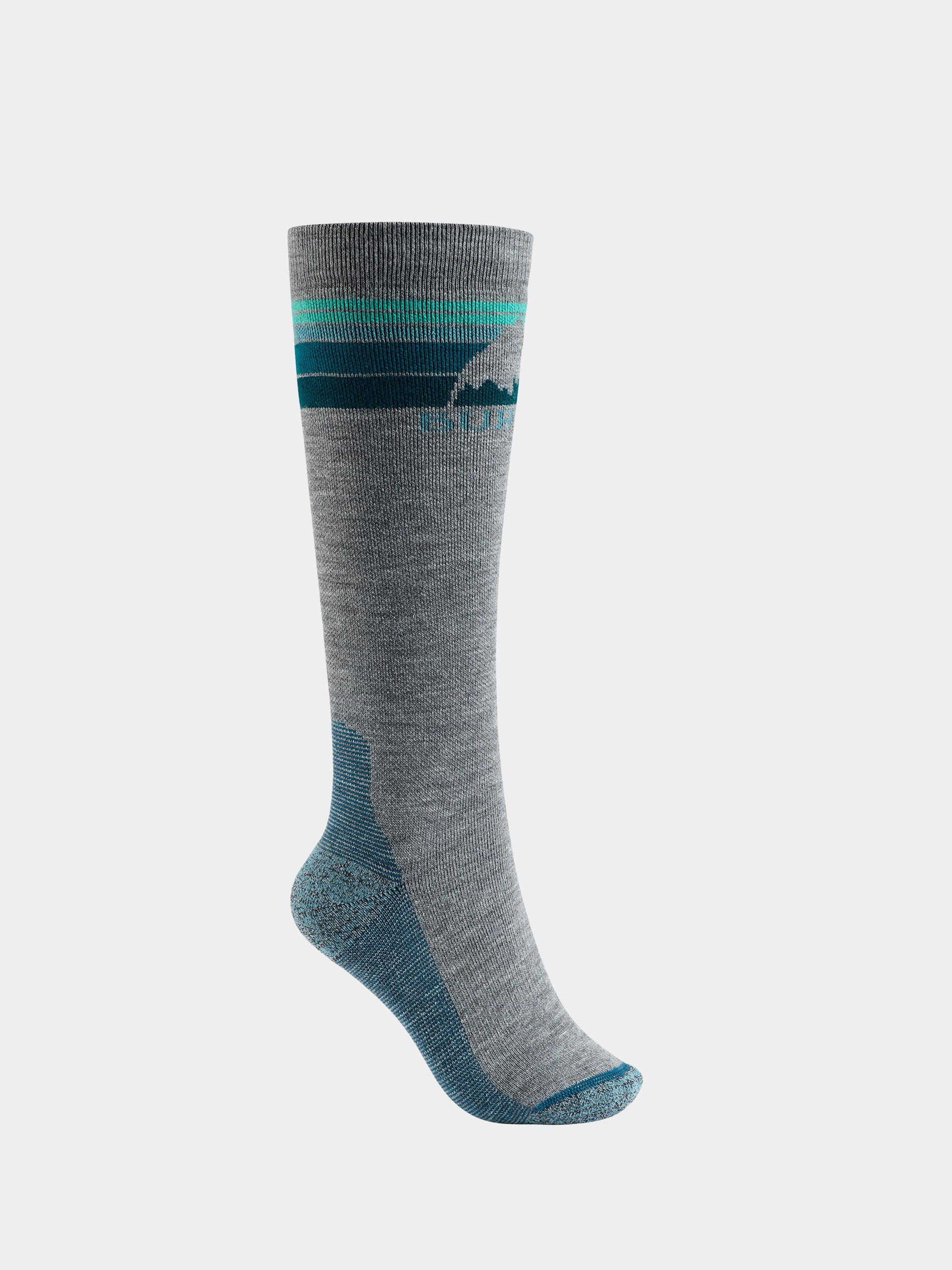 Skarpety Burton Emblem Midweight Wmn (gray heather)
