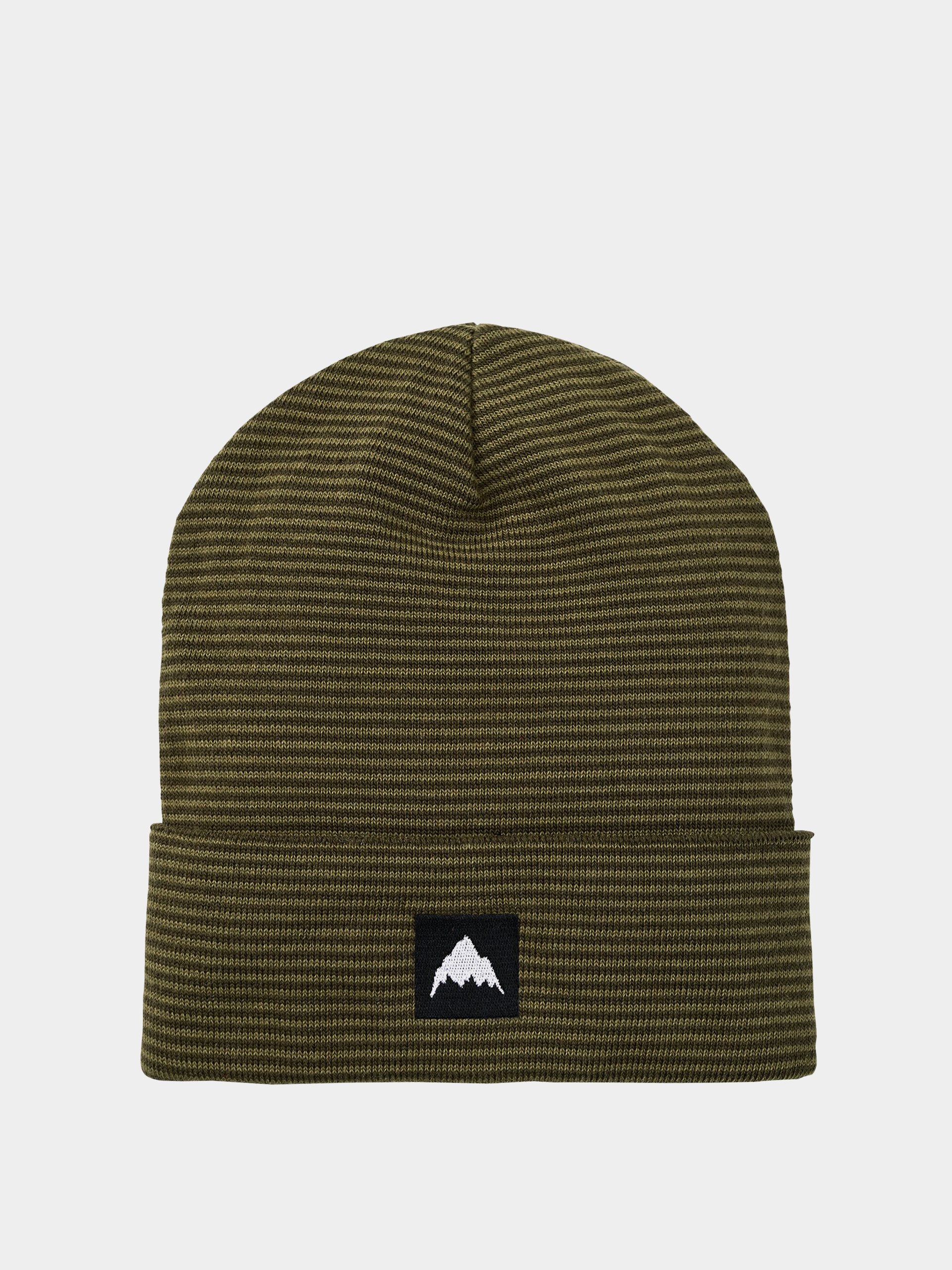 Czapka zimowa Burton Recycled Stripe (martini olive/forest night)